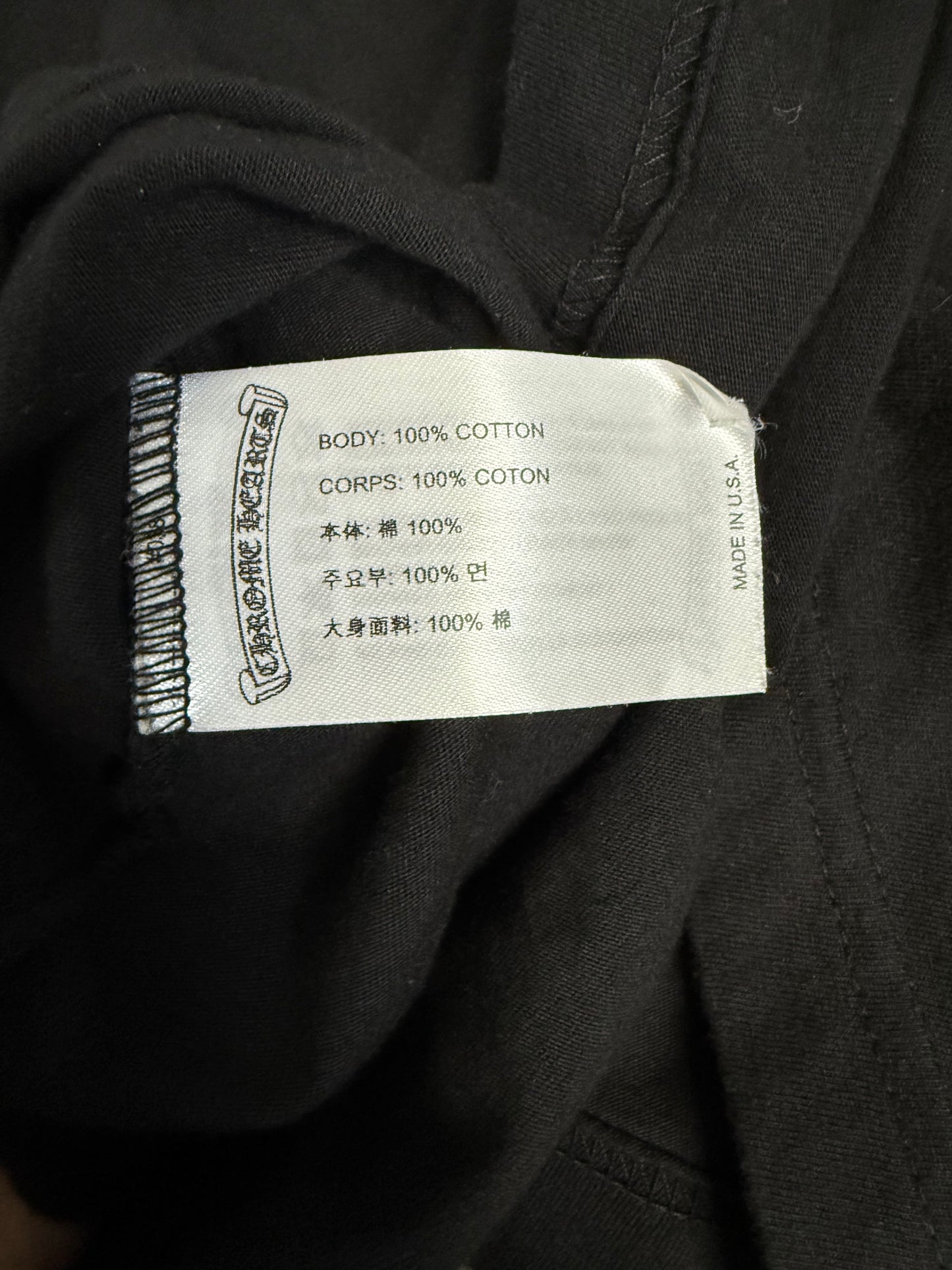 Chrome Hearts Miami Horseshoe SS T-Shirt Black