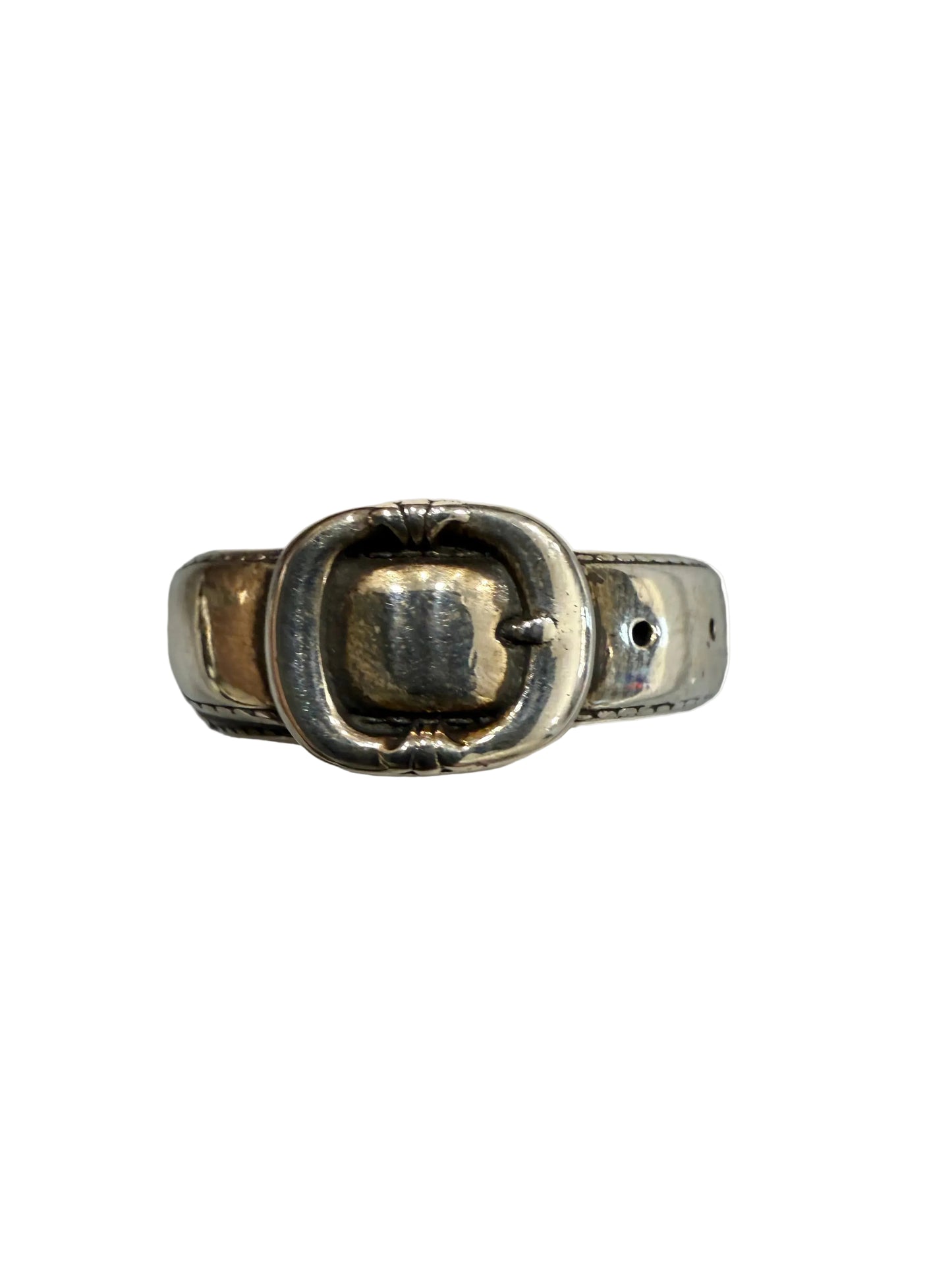 Chrome Hearts Belted Gunslinger Silver Ring