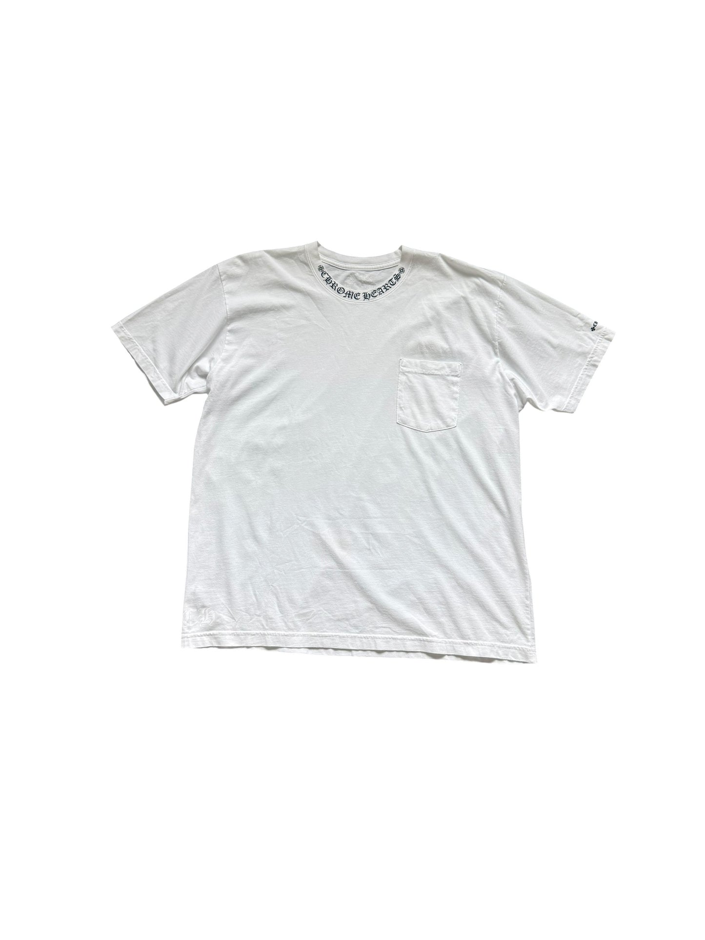 Crome Hearts Neck Logo Short Sleeve Tee