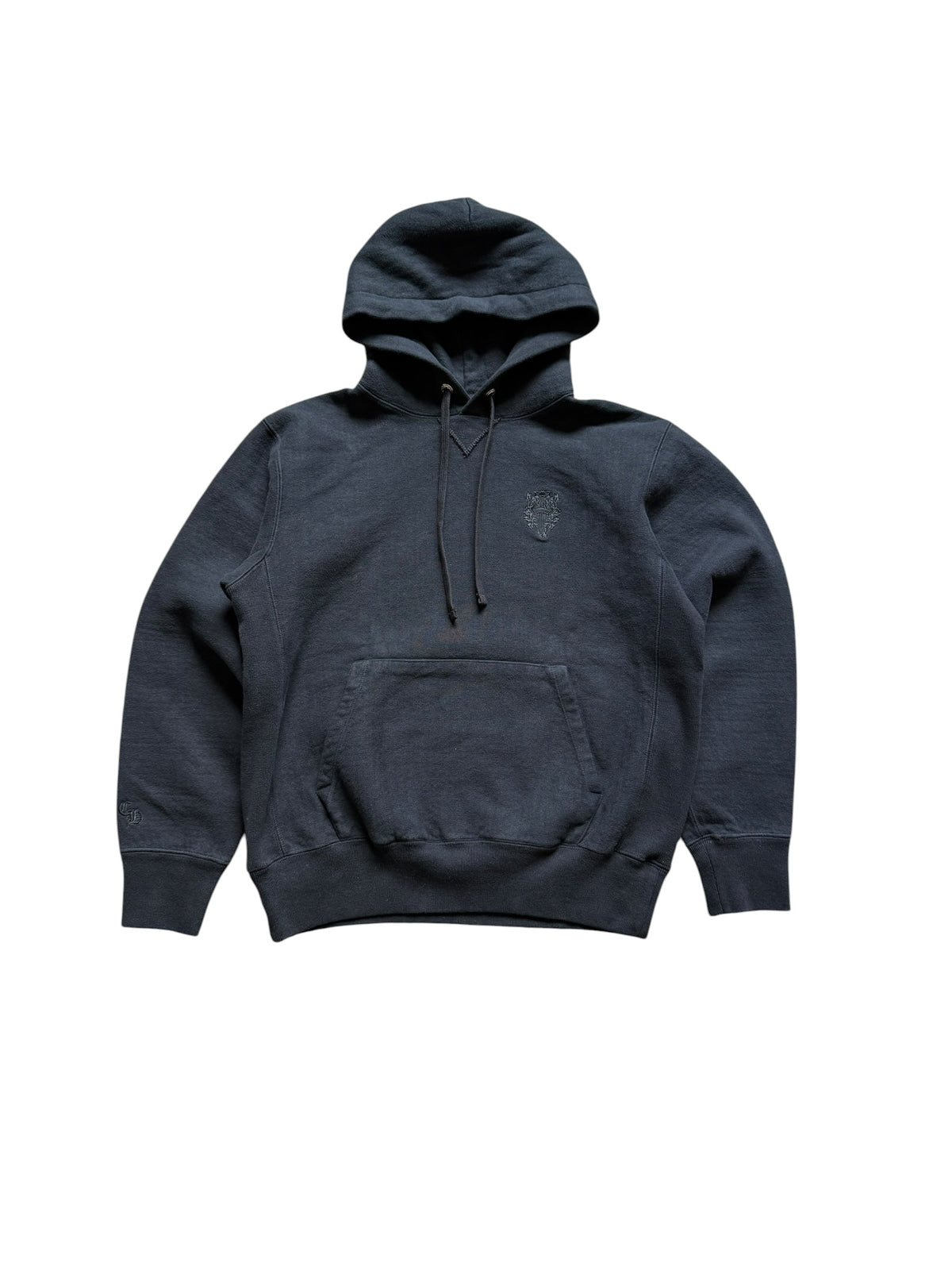 Chrome Hearts Kingfish Embroidered Heavy Pullover Hoodie