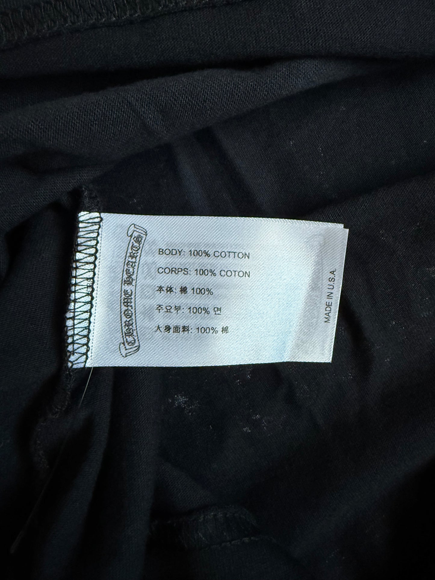 Chrome Hearts Miami Horseshoe SS T-Shirt Black