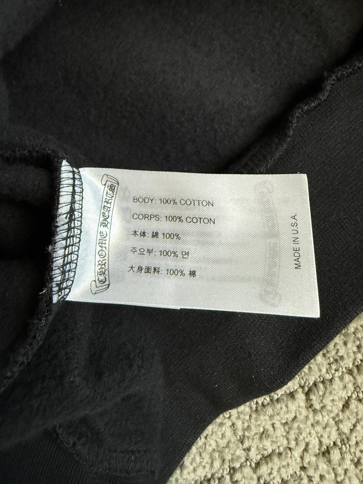 Chrome Hearts Friends & Family Floral Pullover Hoodie Black/Purple