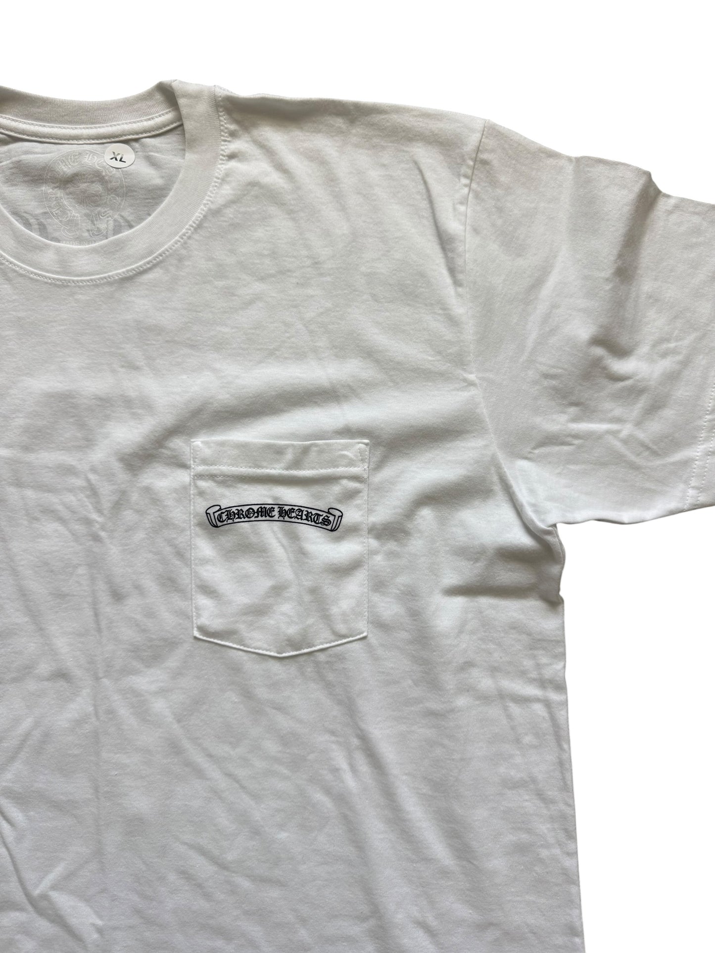 Chrome Hearts USA Script Logo Short Sleeve T-Shirt