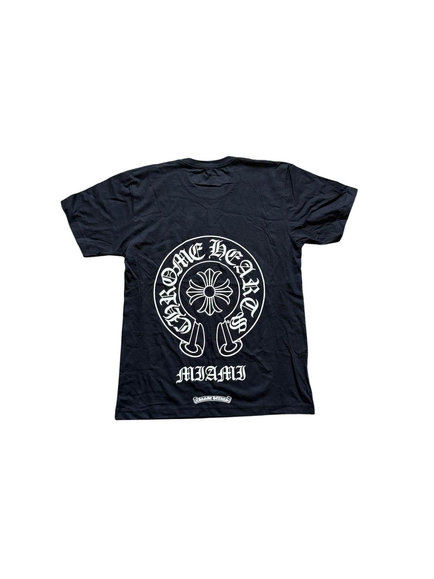 Chrome Hearts Miami Horseshoe Short Sleeve T-Shirt
