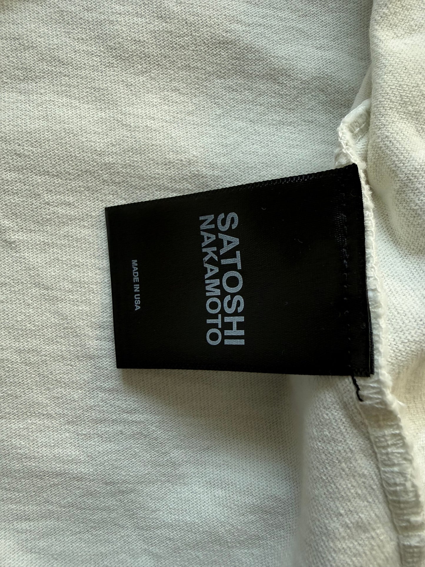 Satoshi Nakamoto Communications Cutoff T-Shirt