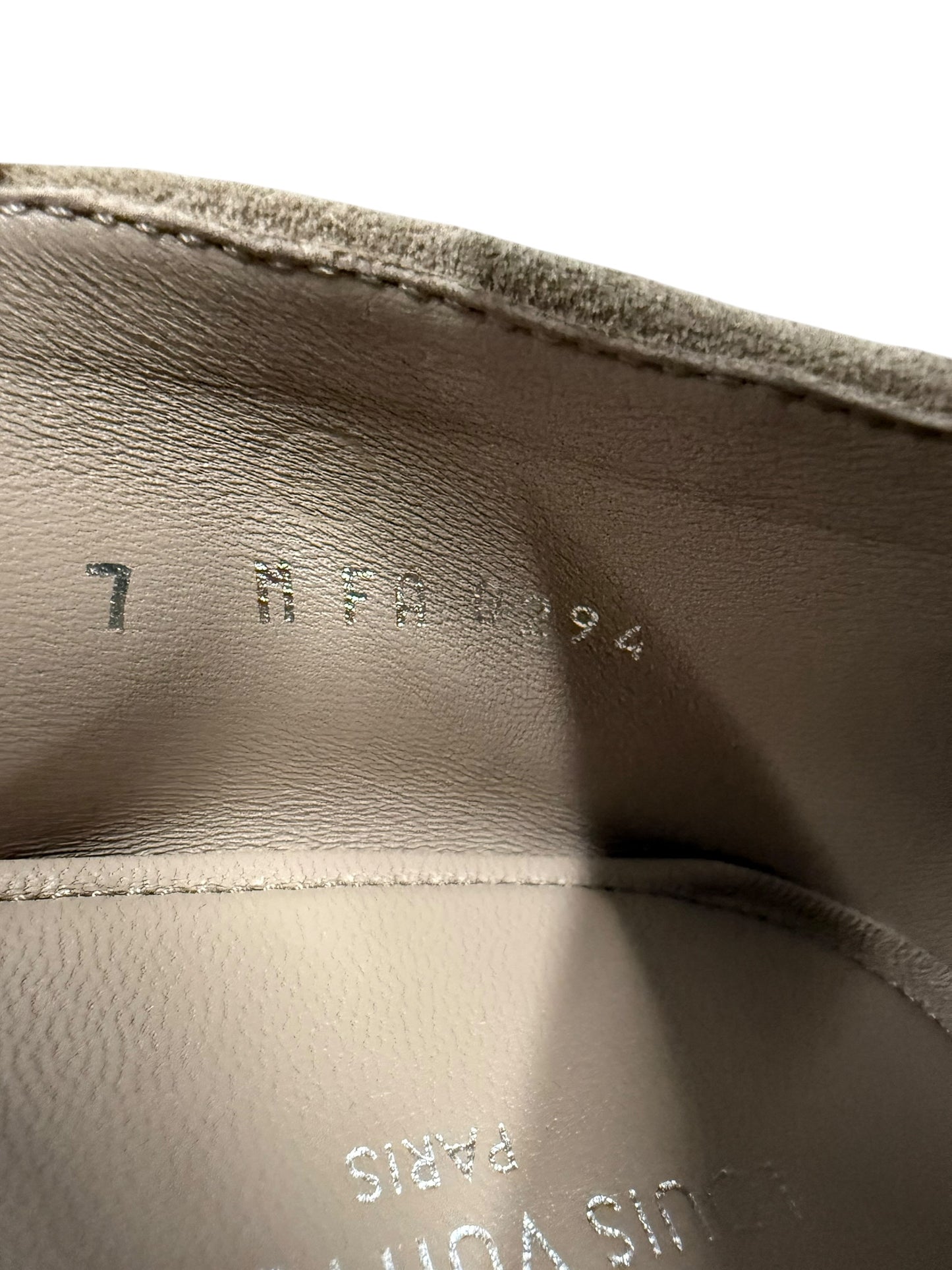 Louis Vuitton Resort Suede Loafer Tan