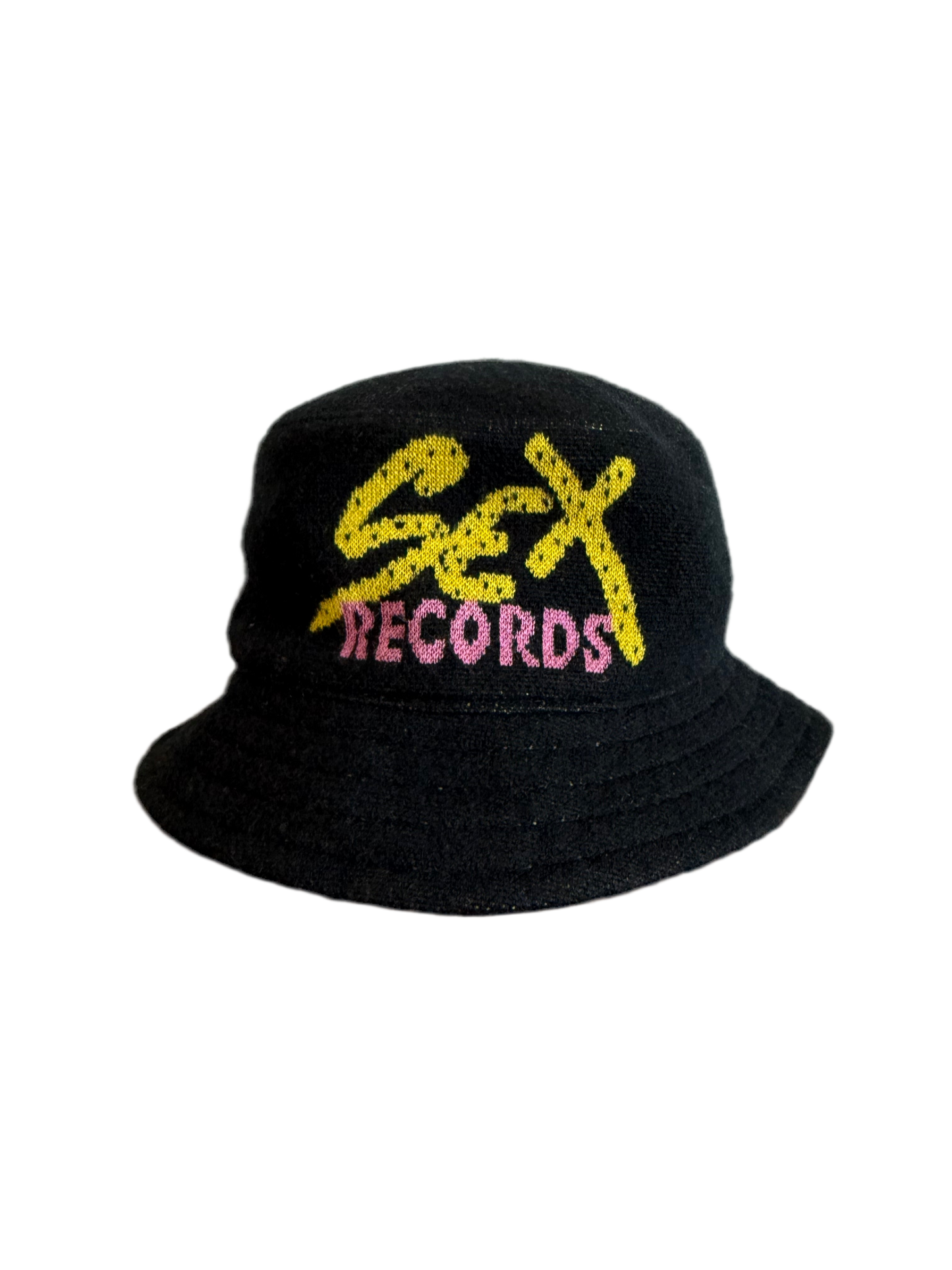 Chrome Hearts Matty Boy Sex Records Bucket Hat Cashmere Black