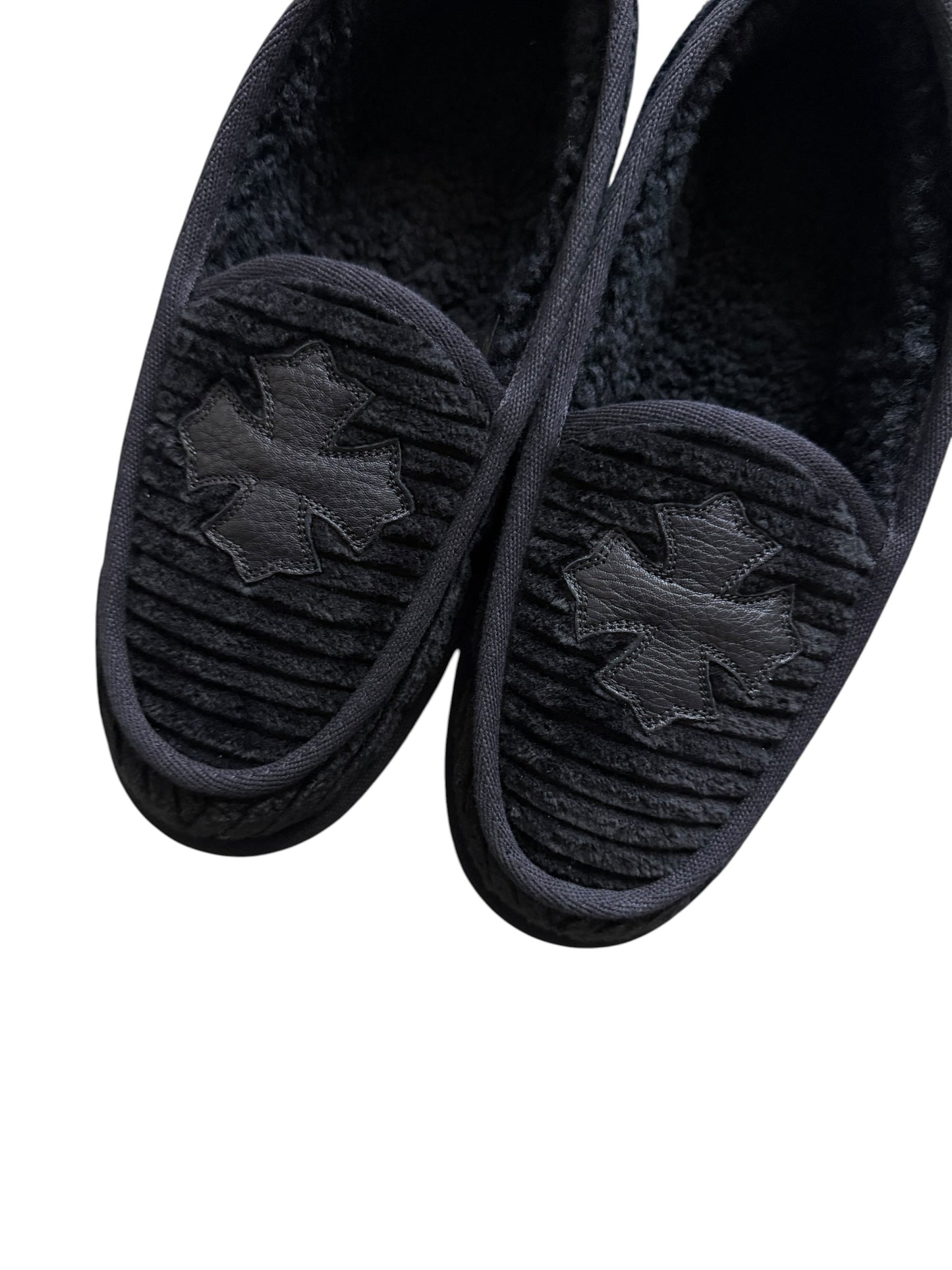 Chrome Hearts Plus Cross Patch Loafers