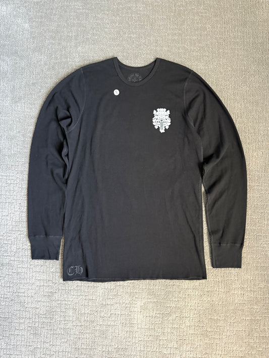 Chrome Hearts Vine Dagger Thermal LS T-Shirt Black