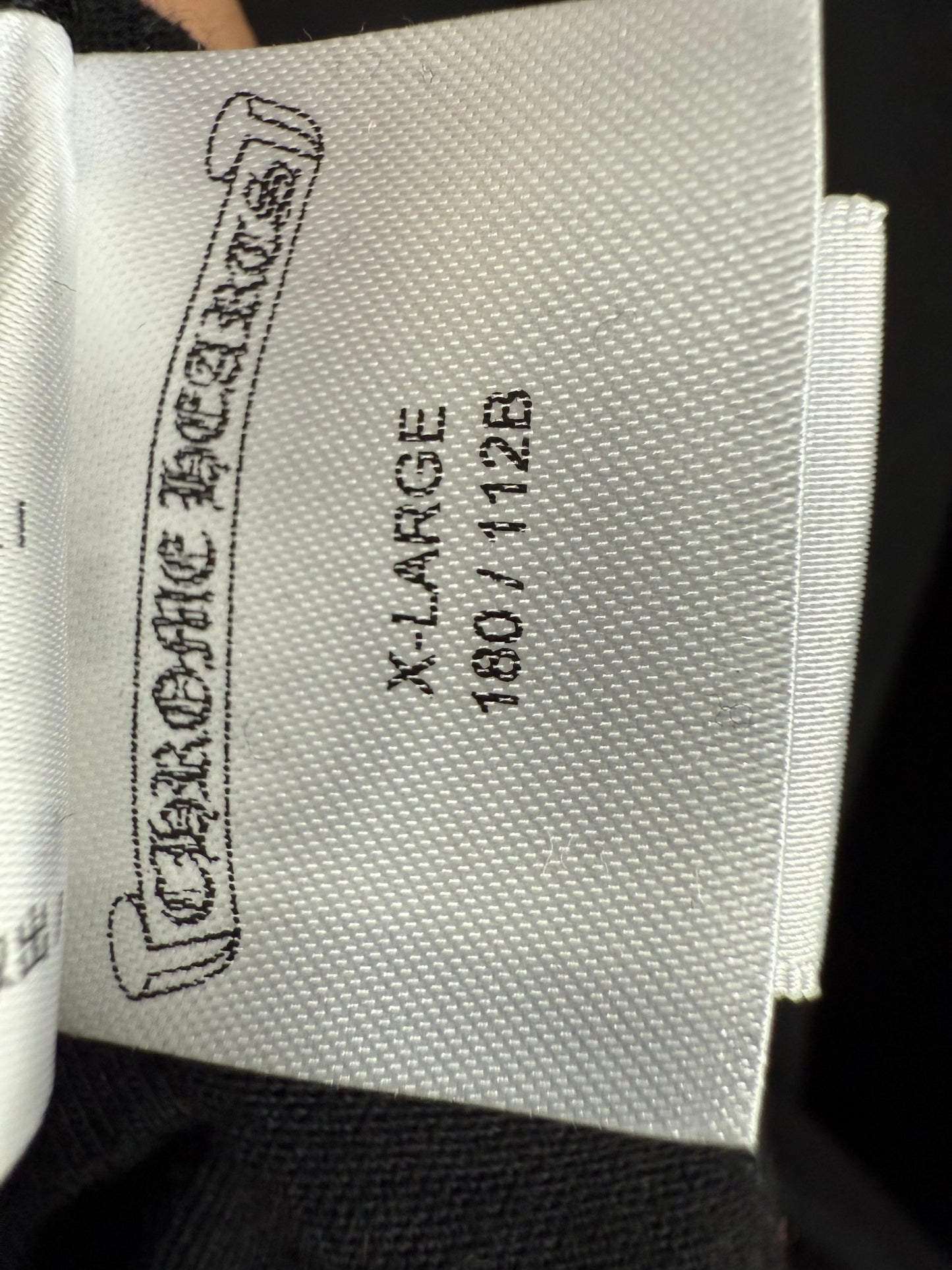 Chrome Hearts Neck Logo SS T-Shirt Black