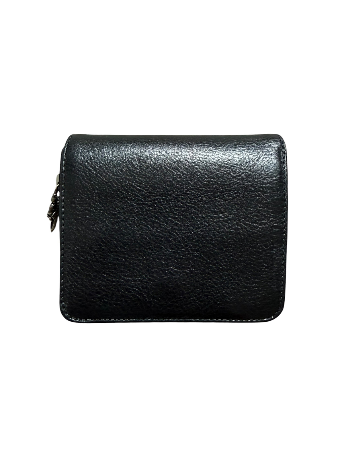 Chrome Hearts Leather Wallet Zip Pouch