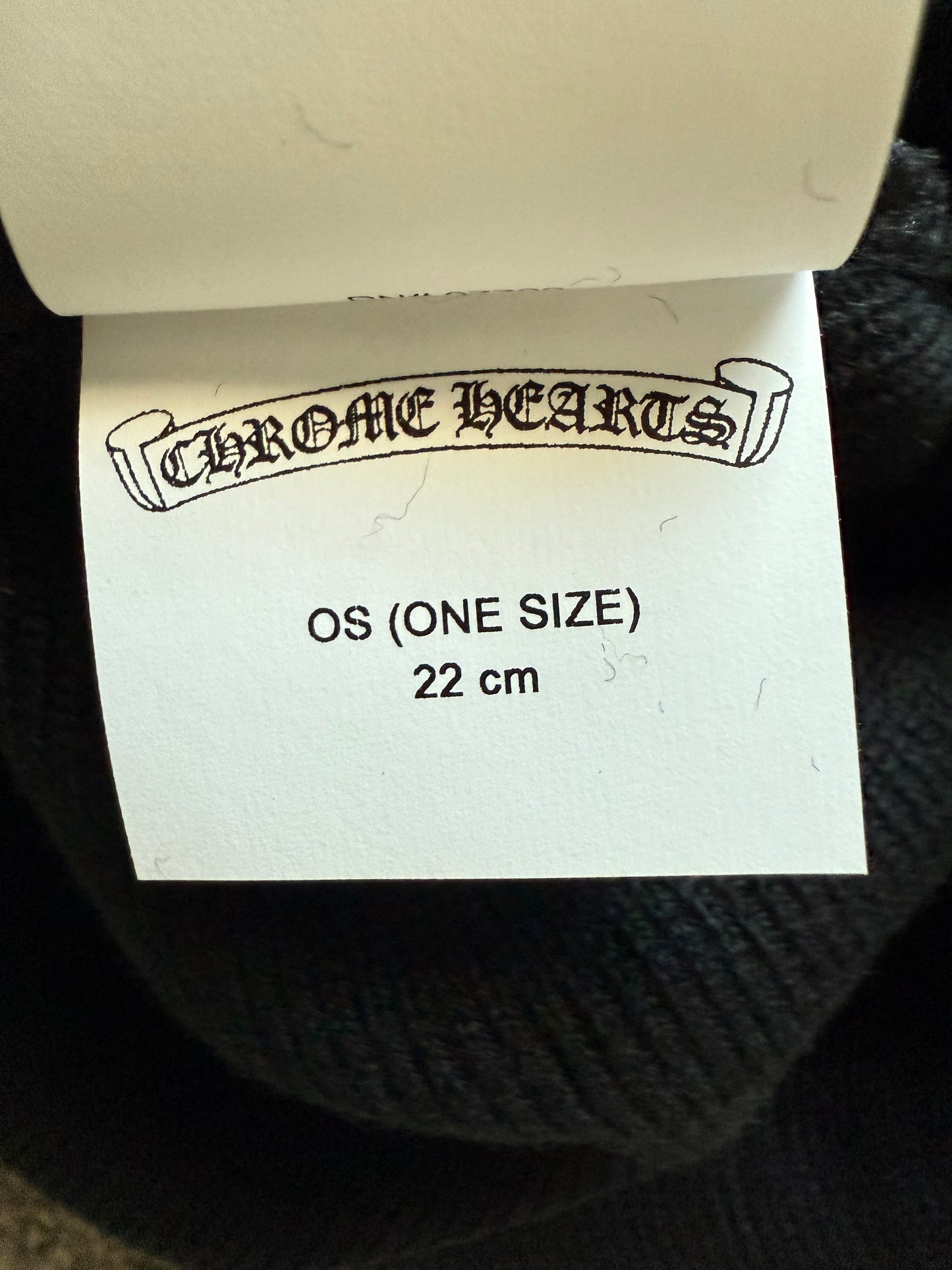 Chrome Hearts CH Embroidery Beanie Black