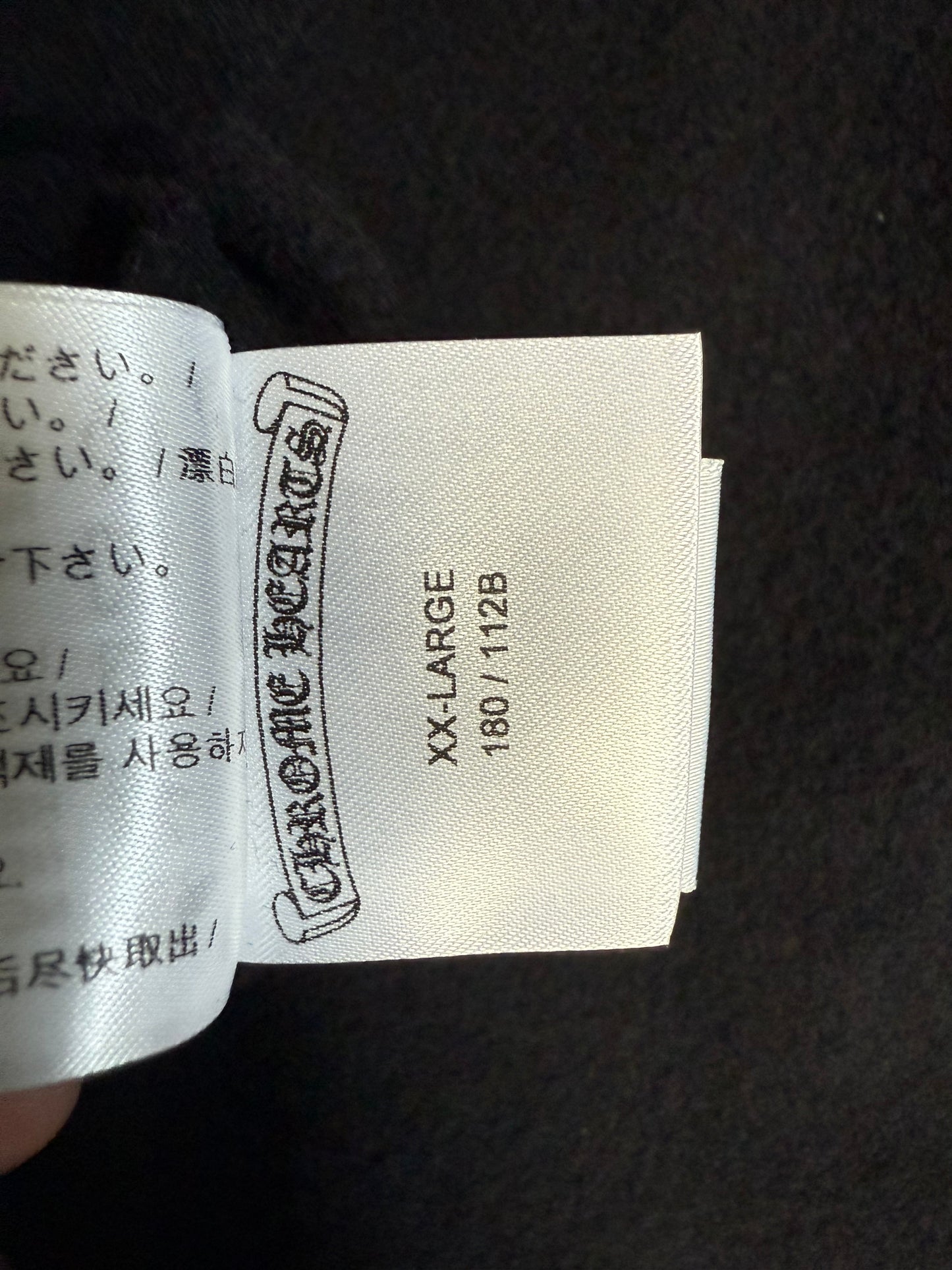 Chrome Hearts Horseshoe Pullover Hoodie Black