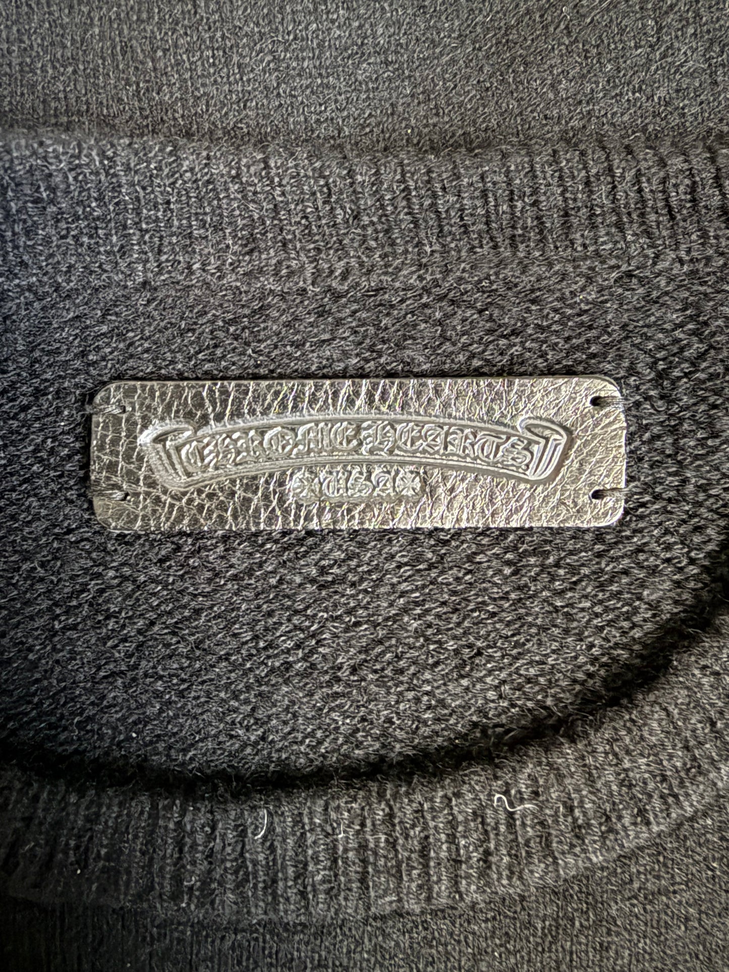 Chrome Hearts Cashmere Floral Crewneck Sweater