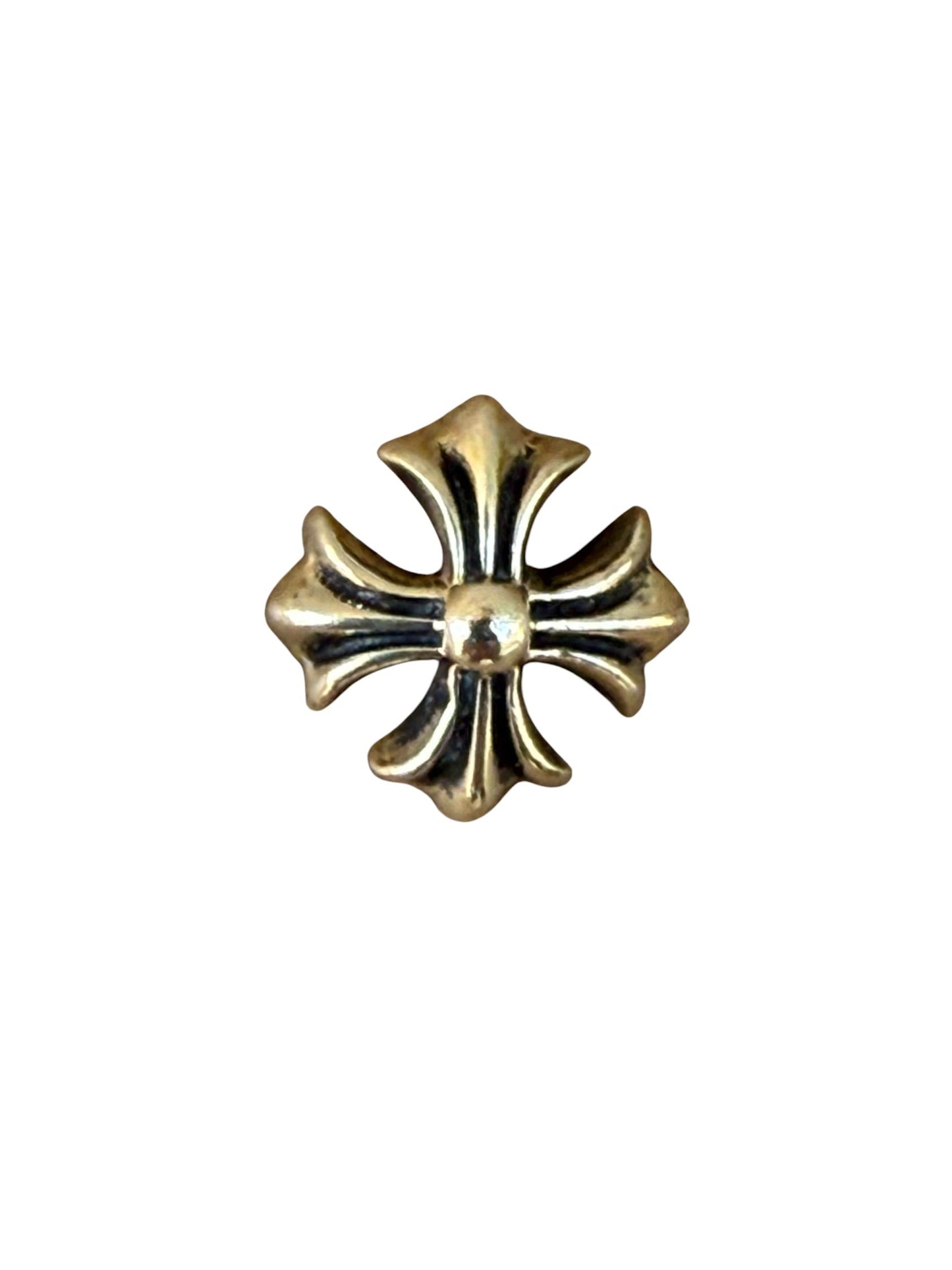 Chrome Hearts Plus Cross Silver Earring