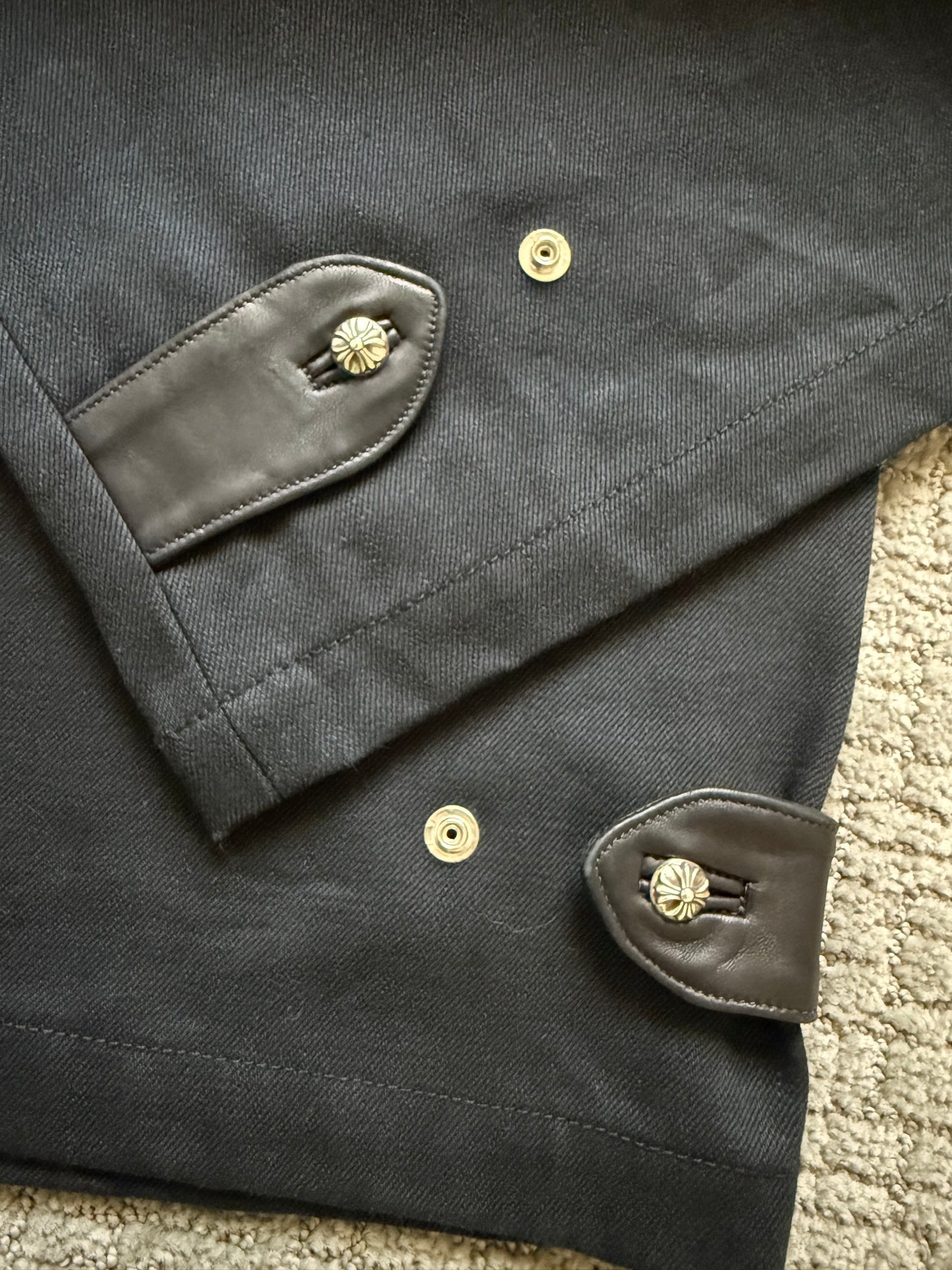 Chrome Hearts Street Sweeper Baggy Denim