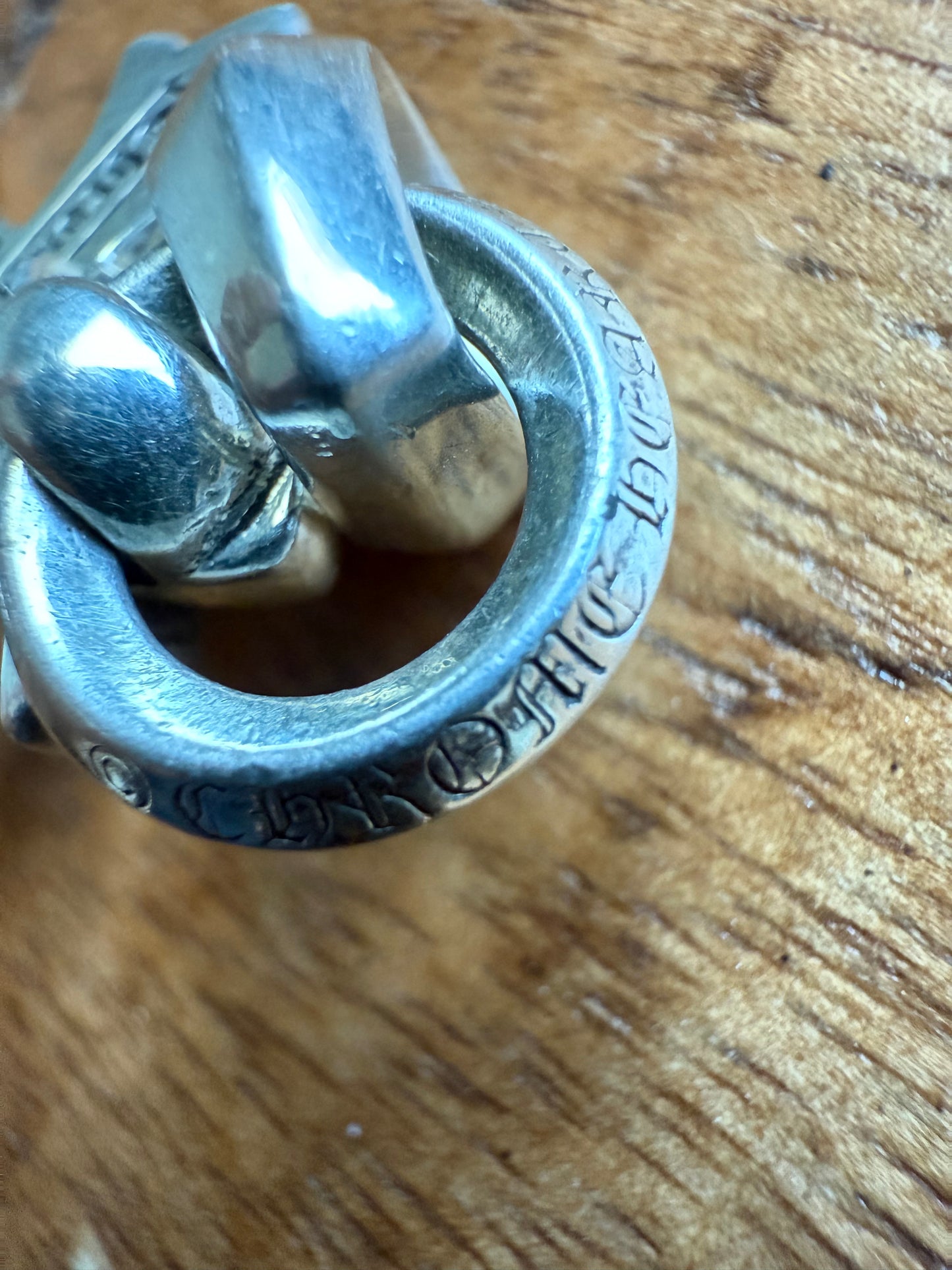 Chrome Hearts Small Cross with Bale Silver .925 Pendant