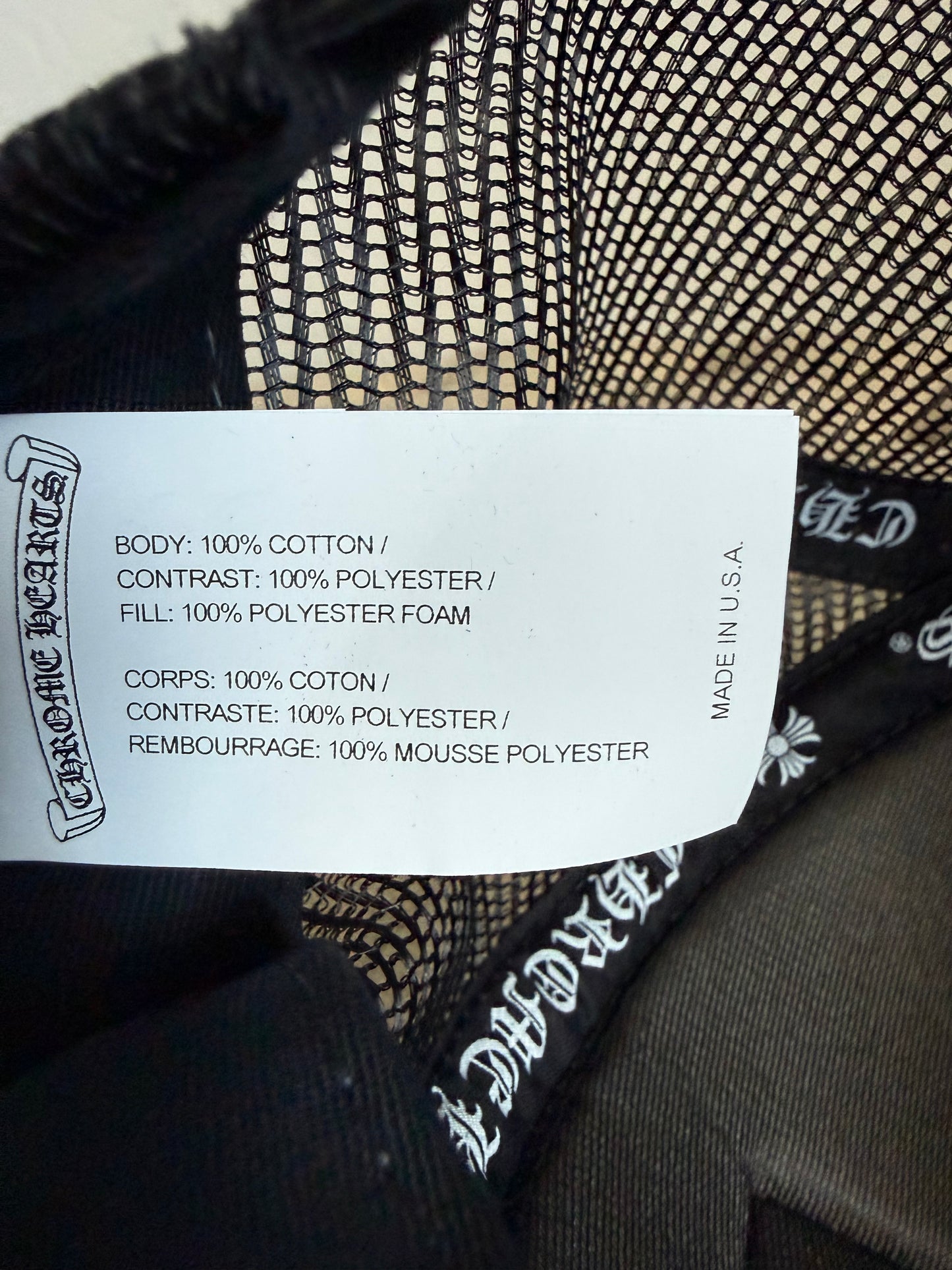 Chrome Hearts Las Vegas Trucker