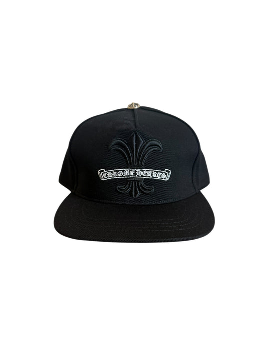 Chrome Hearts Fleur Scroll Denim Snapback