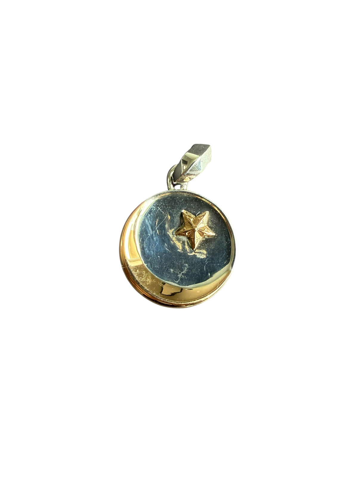 Chrome Hearts Star Moon Crescent Silver Gold Pendant
