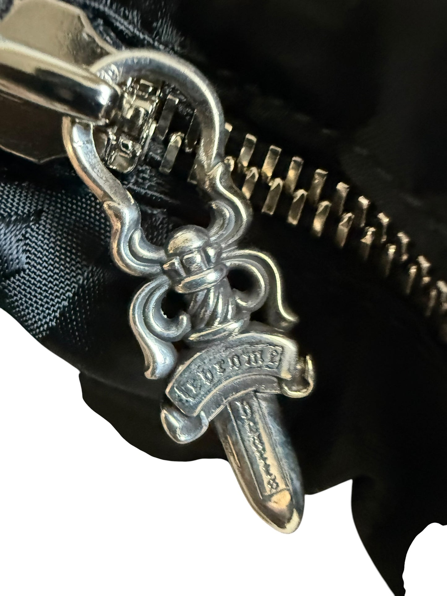 Chrome Hearts Mini Snat Bag Nylon Stencil Black