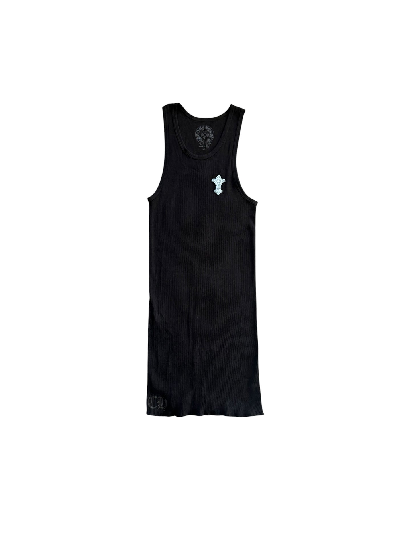 Chrome Hearts Crystal Fleur Tank Top