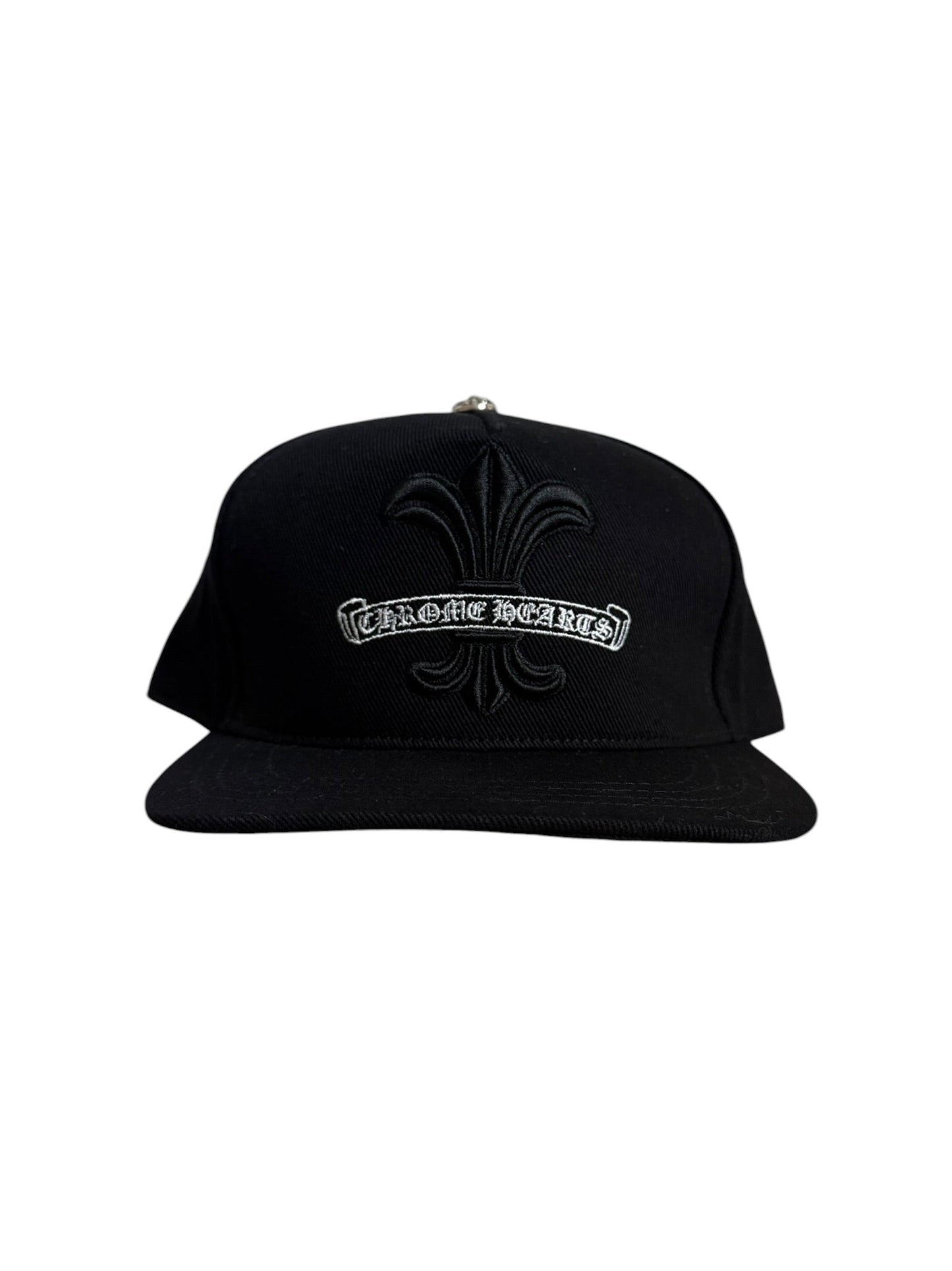 Chrome Hearts Fleur Scroll Denim Hat