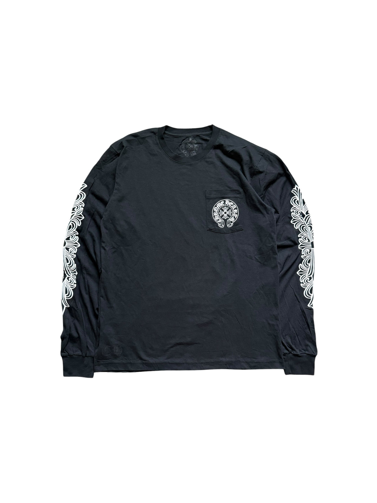 Chrome Hearts Aspen Horseshoe Floral Long Sleeve