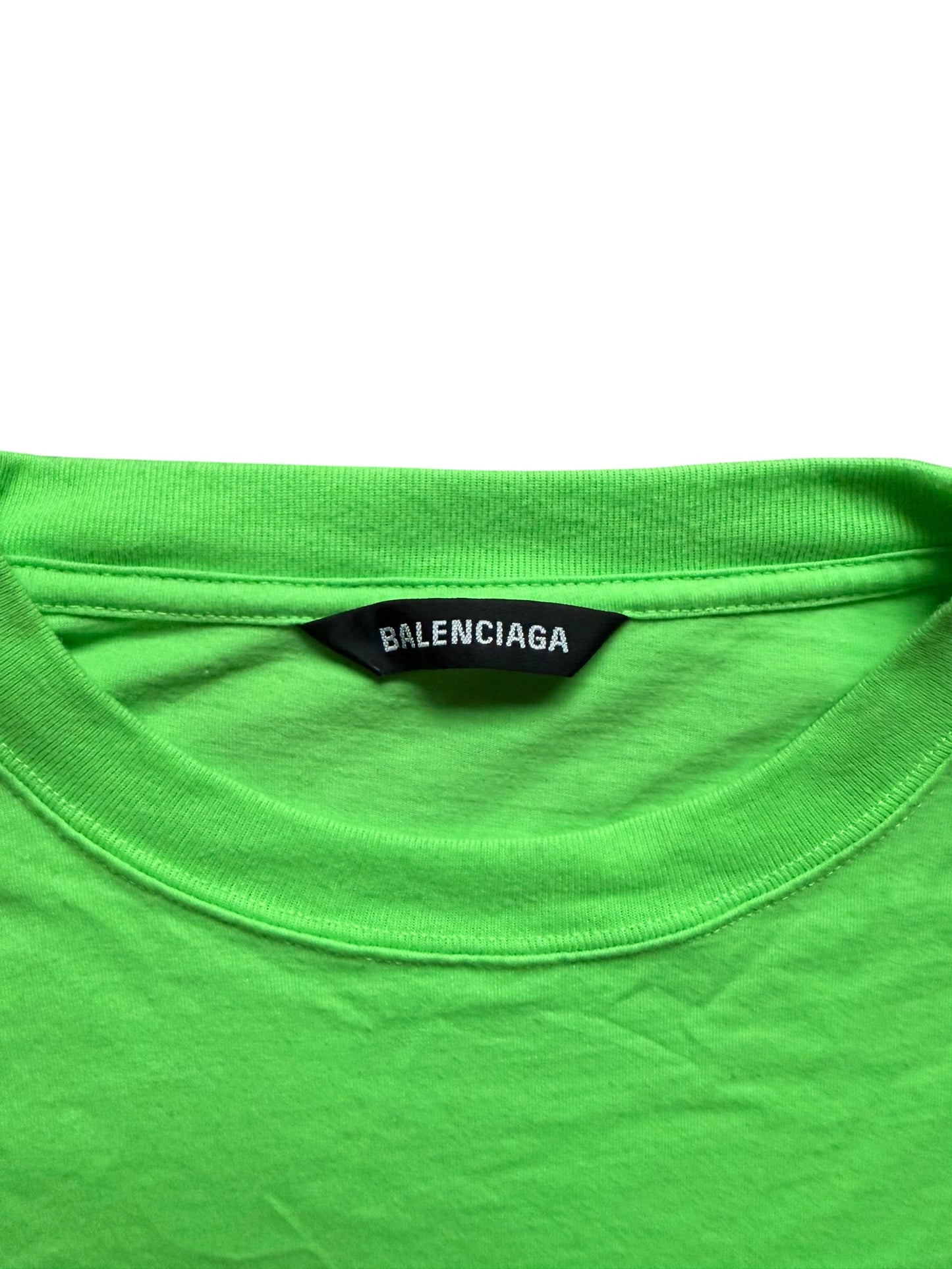 Balenciaga Languages Oversized Long Sleeve Tee