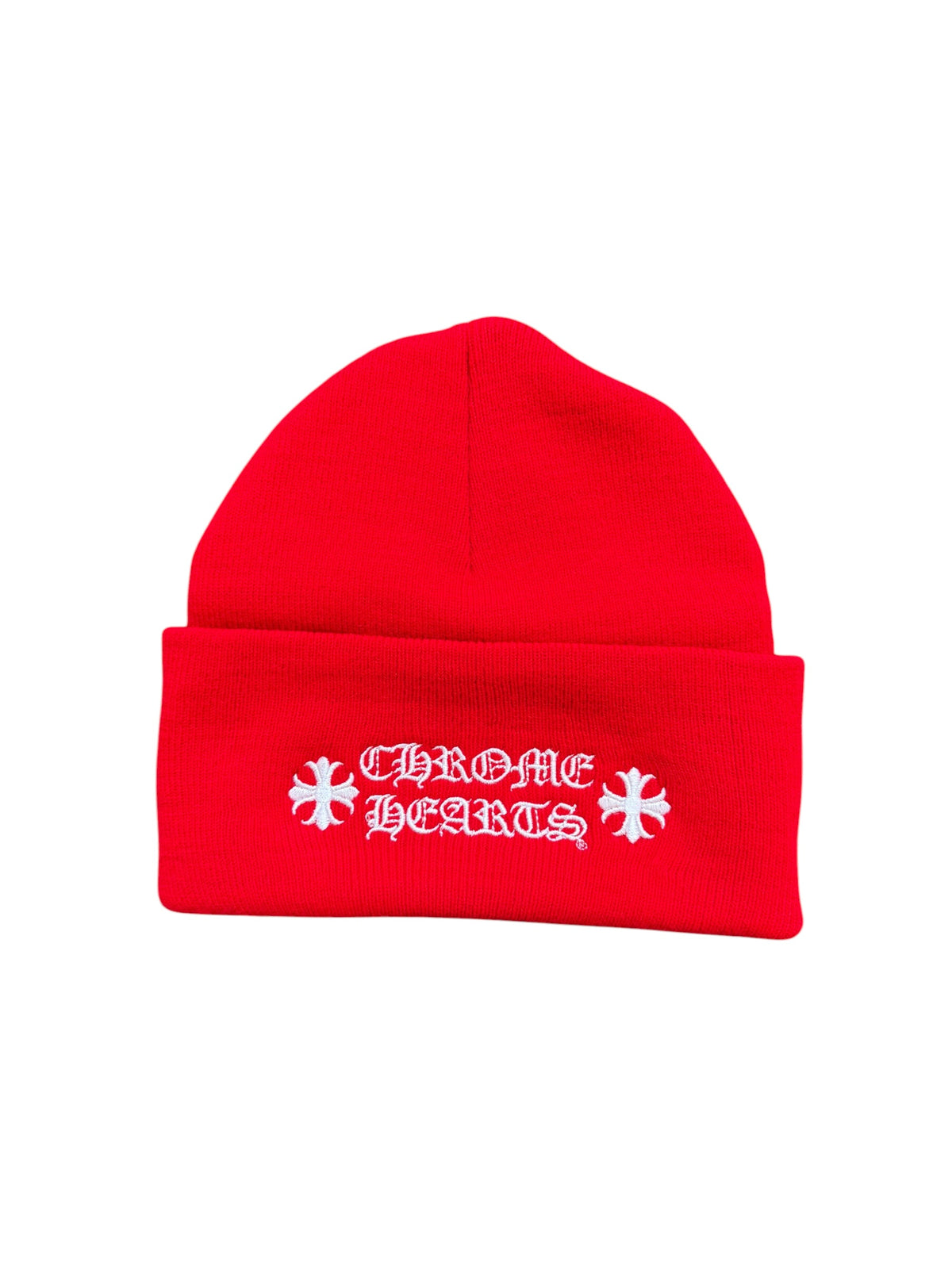 Chrome Hearts Stacked Logo Embroidery Beanie