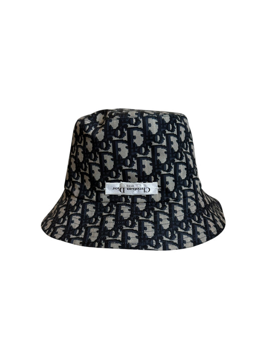 Dior Oblique Reversible Bucket Hat Navy