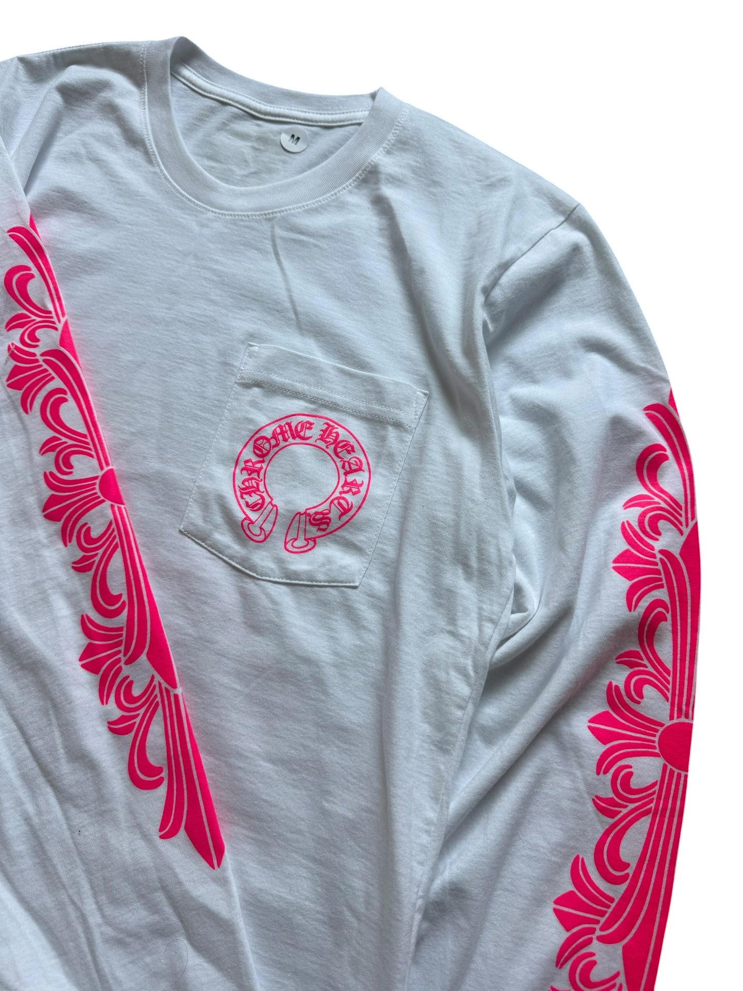 Chrome Hearts Horseshoe Floral Long Sleeve