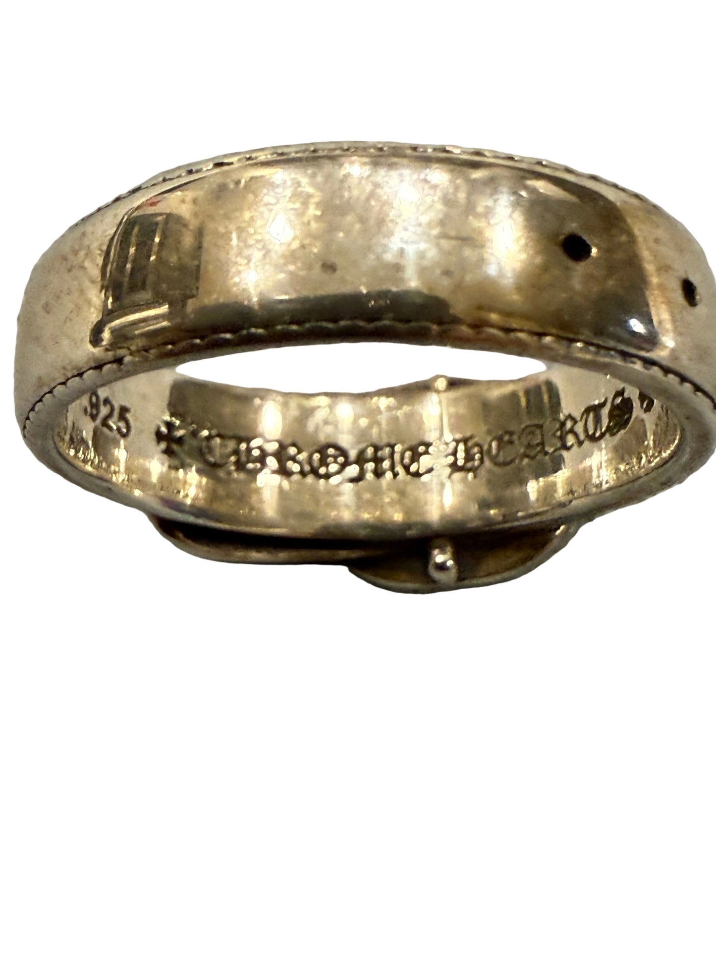 Chrome Hearts Belted Gunslinger Silver Ring