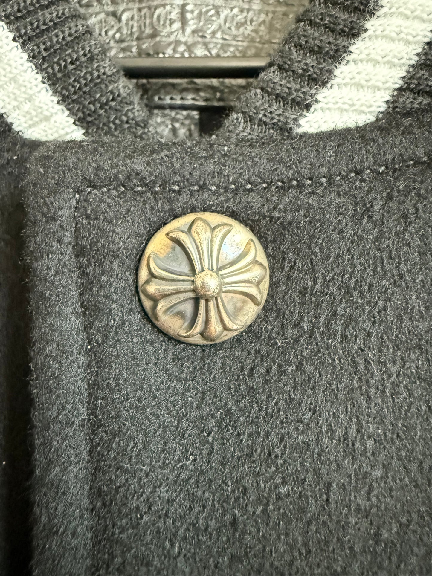 Chrome Hearts Varsity Jacket Black