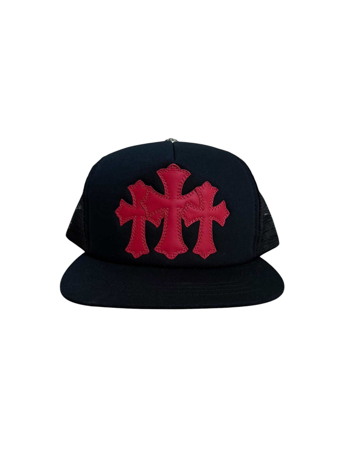 Chrome Hearts Cemetery Leather Patch Trucker