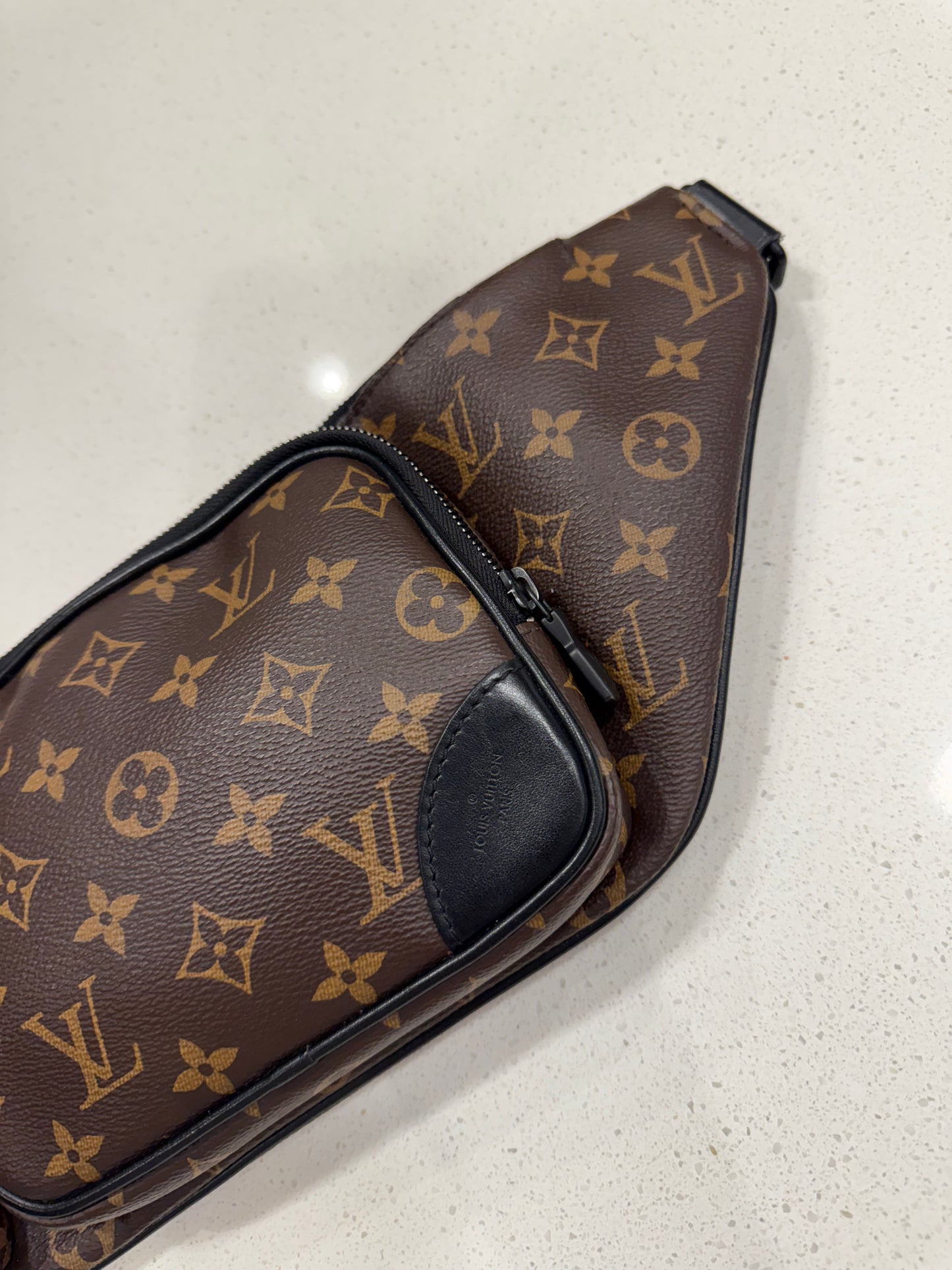 Louis Vuitton Discover Monogram Bum Bag Brown