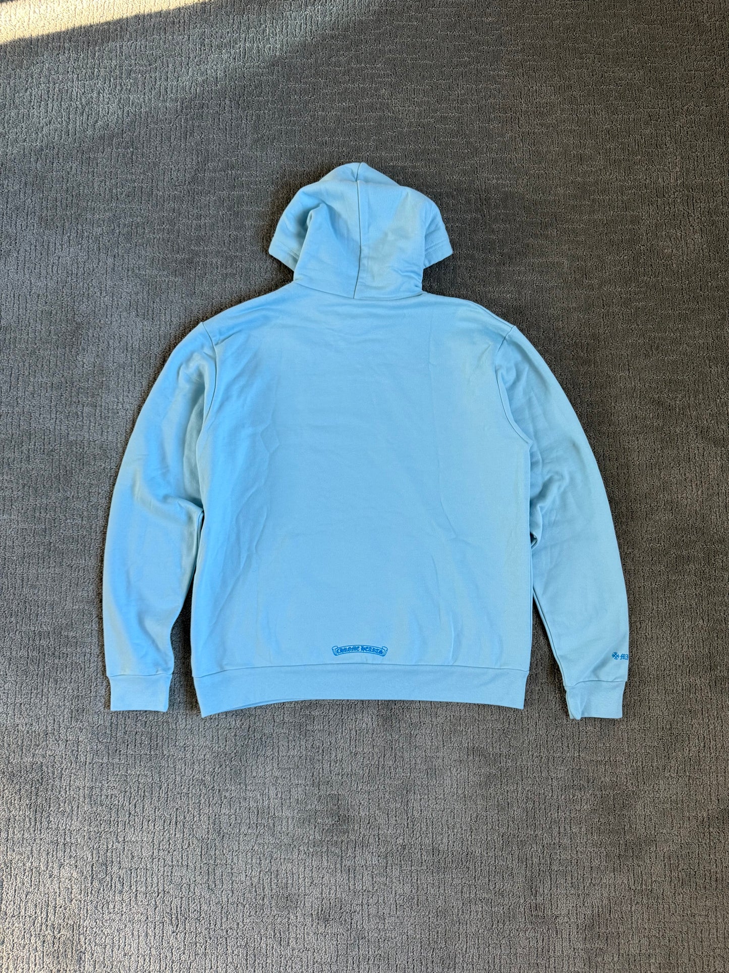 Chrome Hearts Vine Dagger Art Basel Pullover Hoodie Blue