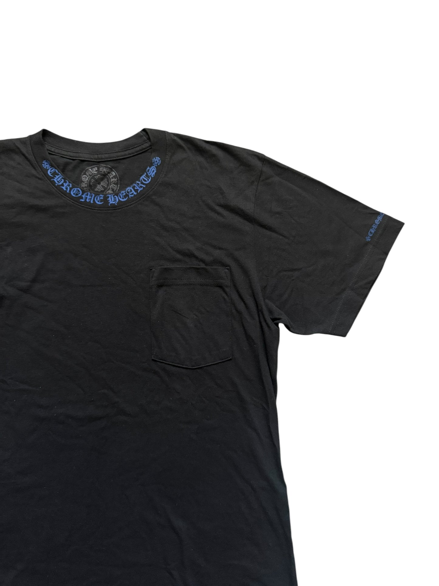 Chrome Hearts Neck Logo Short Sleeve T-Shirt