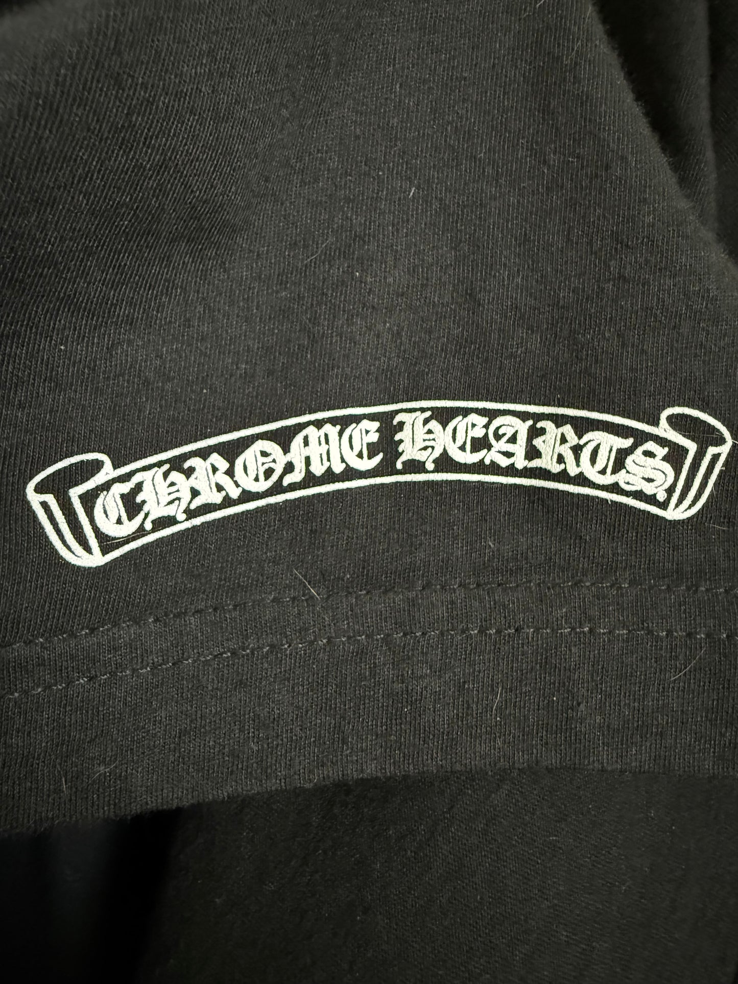 Chrome Hearts Neck Logo SS T-Shirt Black