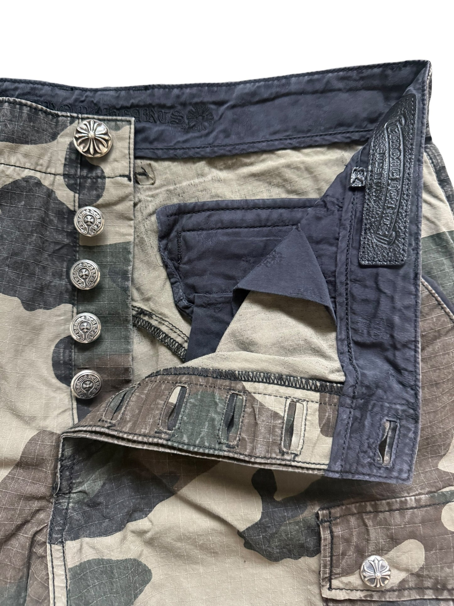 Chrome Hearts Camo Cargo Pants