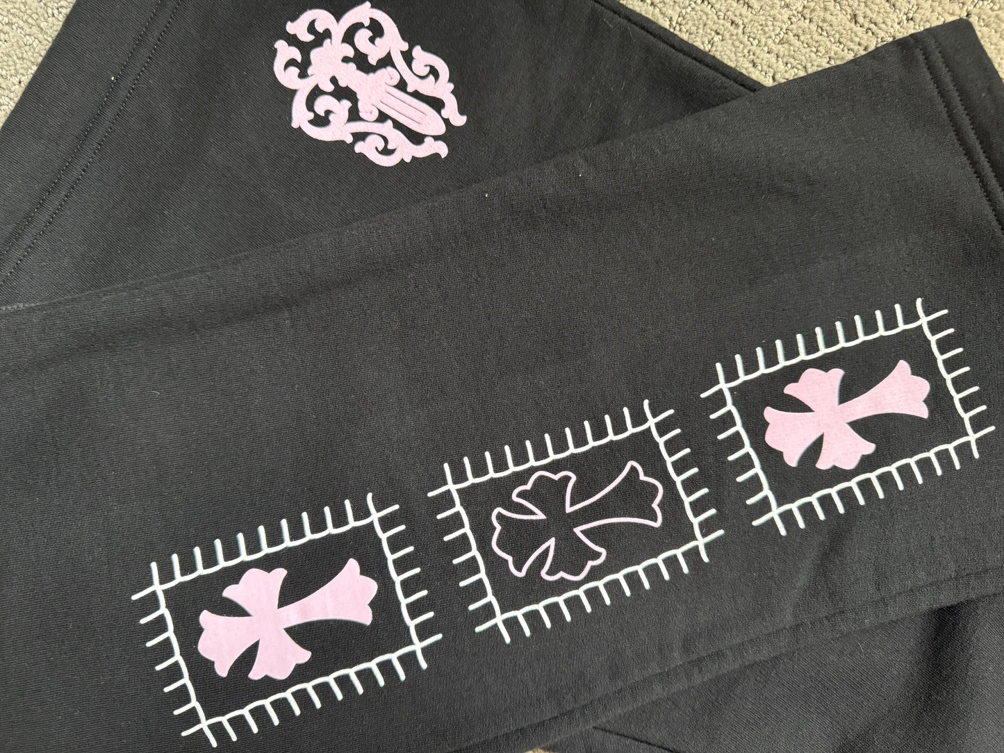 Chrome Hearts Jesse Jo Stark Deadly Doll Sweatpants Black