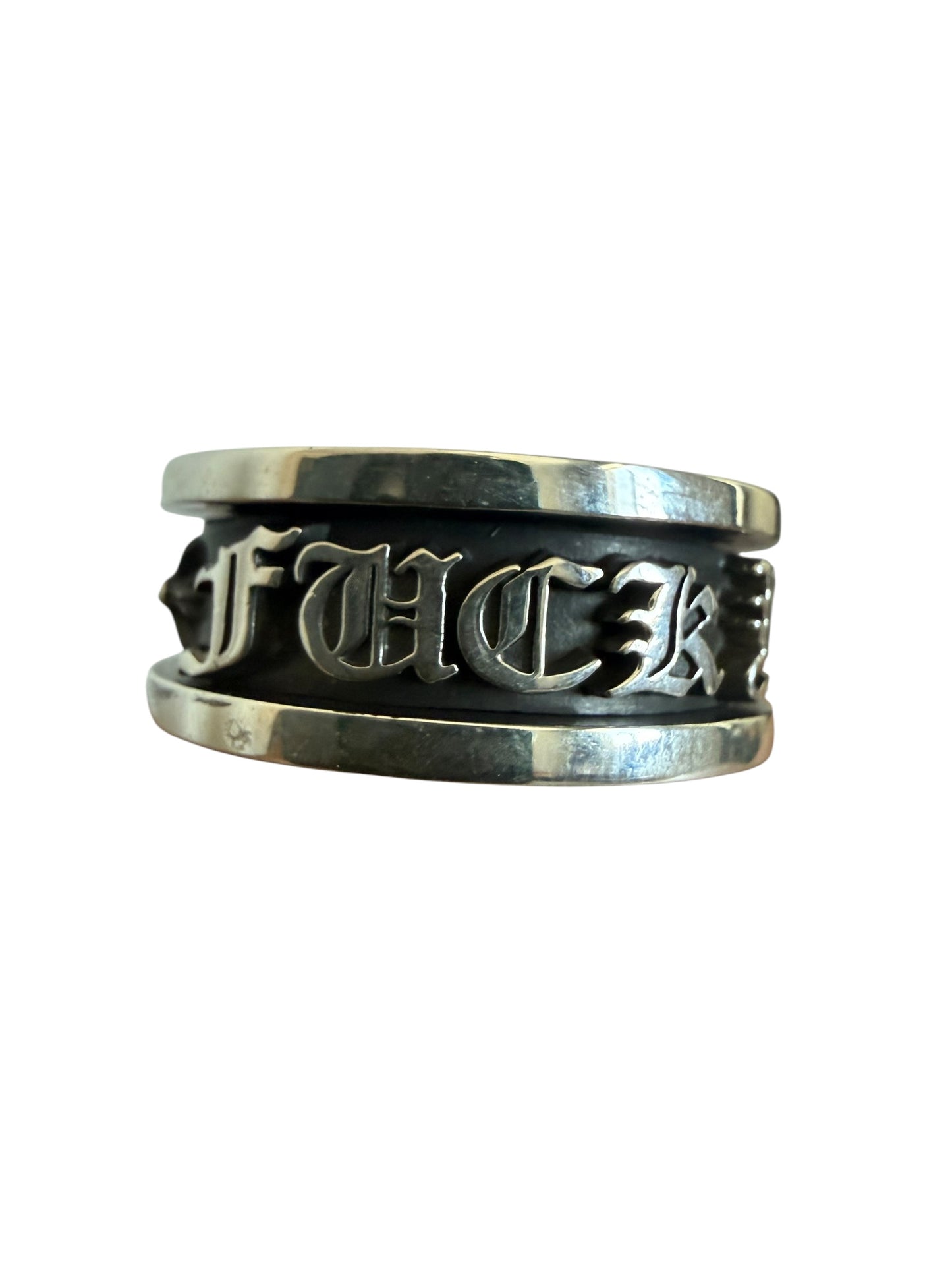 Chrome Hearts Fuck You Spinner Ring