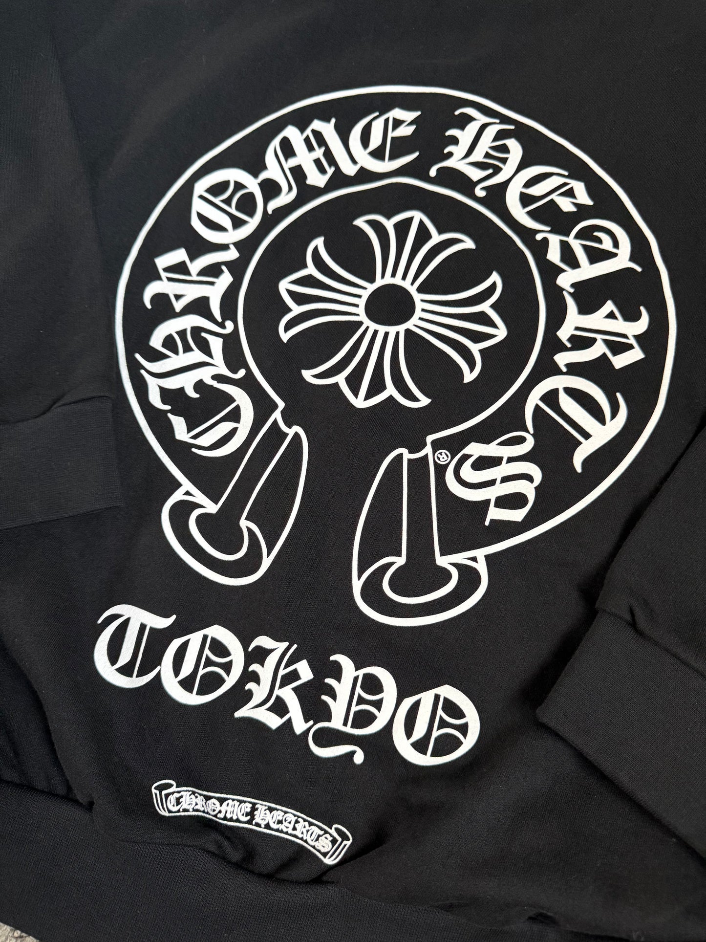 Chrome Hearts Tokyo Horseshoe Zip Up Hoodie Black