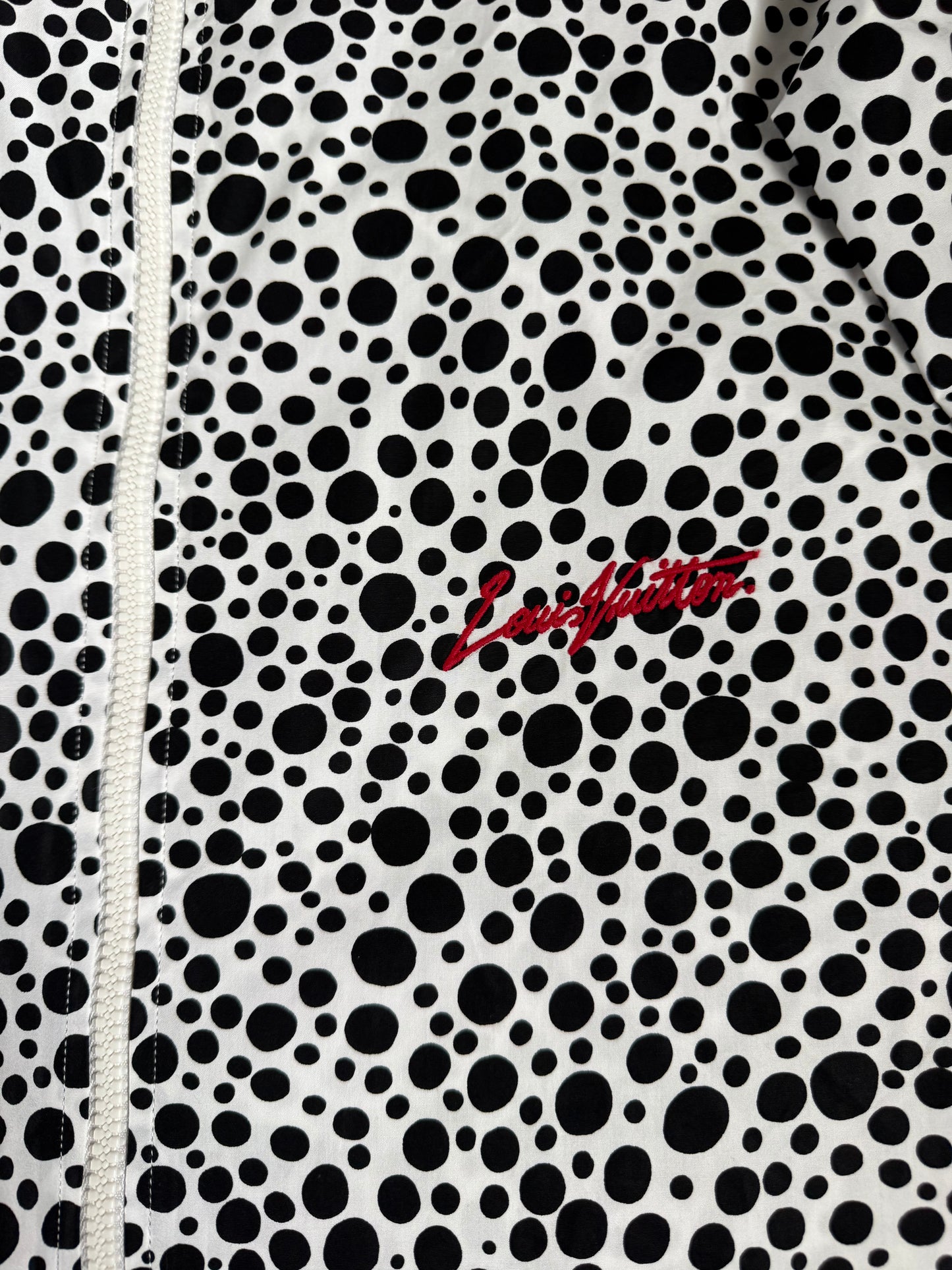 Louis Vuitton Yayoi Kusama Polka Dot Zip Up Shirt