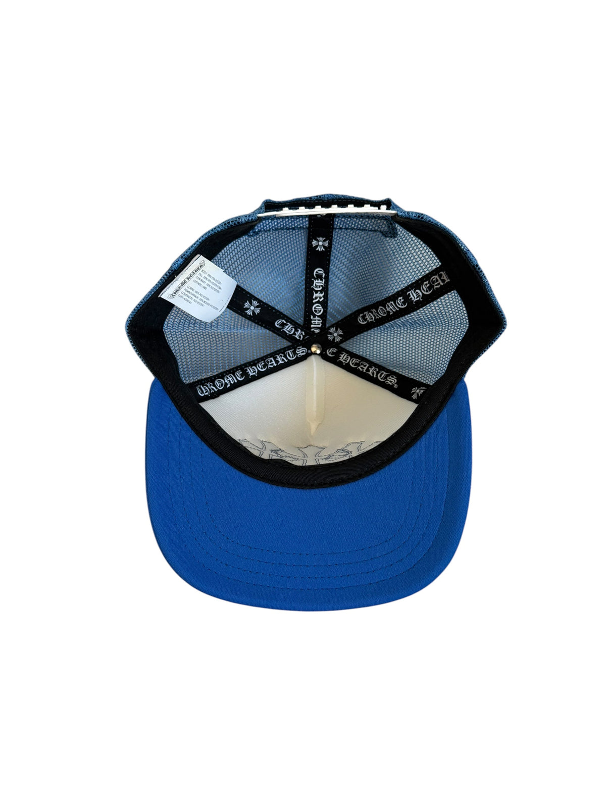 Chrome Hearts Leather Triple Cross Trucker