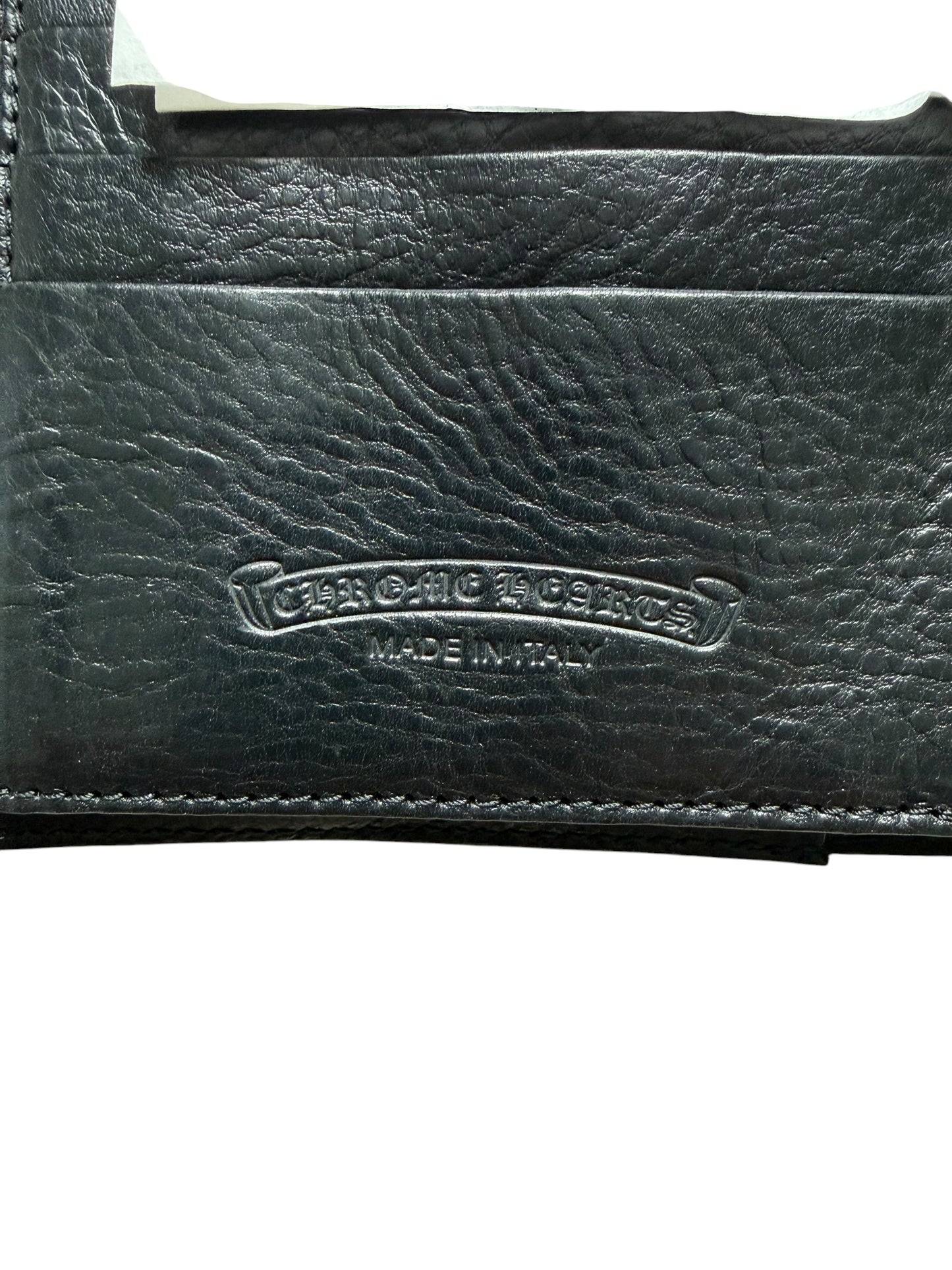 Chrome Hearts Wave Long Leather Wallet