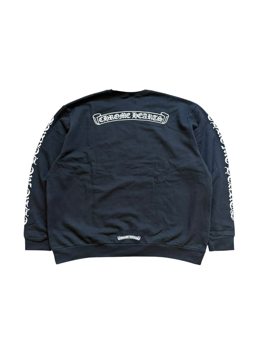 Chrome Hearts Scroll Crew Sweatshirt