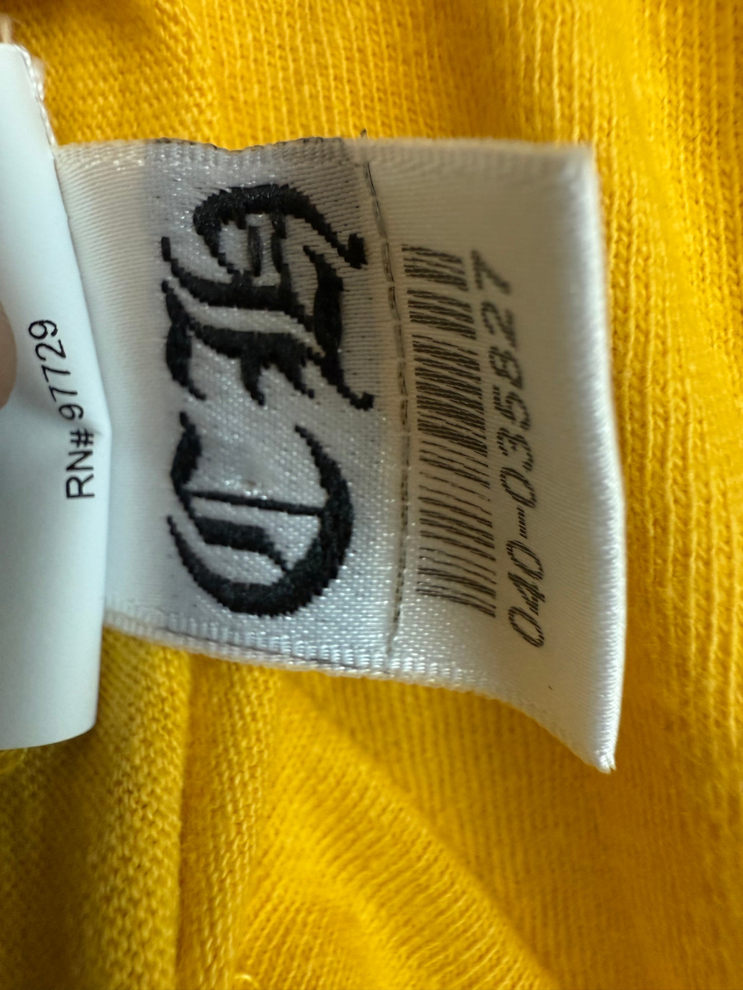 Chrome Hearts Roller Skates Horseshoe SS T-Shirt Yellow