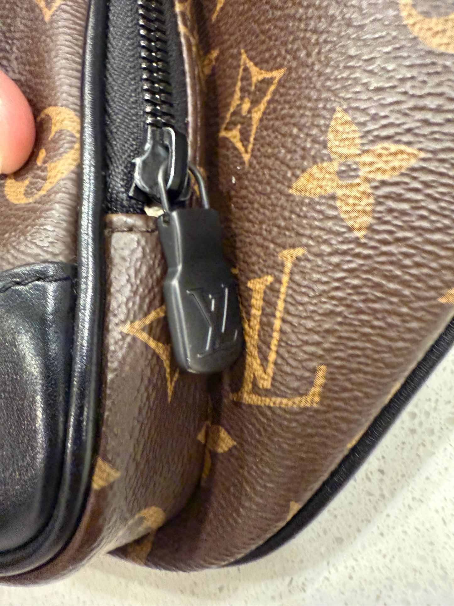 Louis Vuitton Discover Monogram Bum Bag Brown