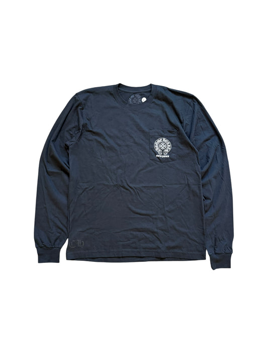 Chrome Hearts New York Horseshoe Floral Long Sleeve